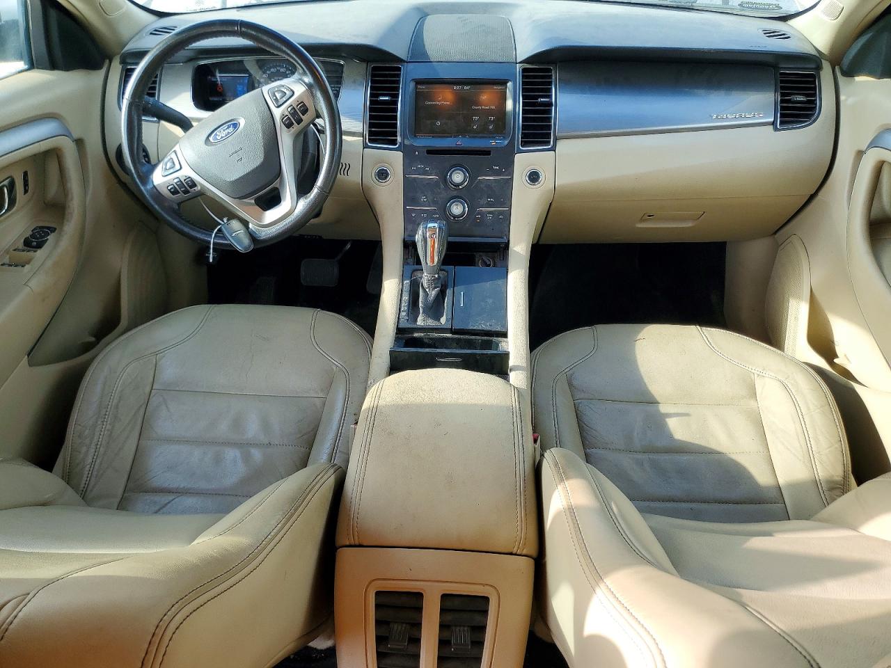 2015 Ford Taurus Sel White vin: 1FAHP2E86FG163346