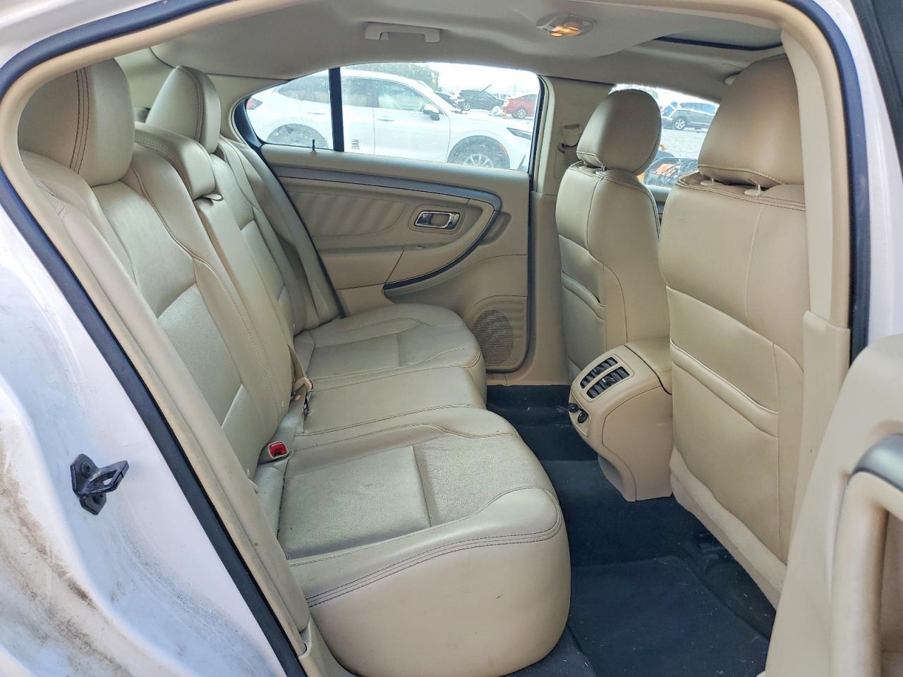 2015 Ford Taurus Sel White vin: 1FAHP2E86FG163346