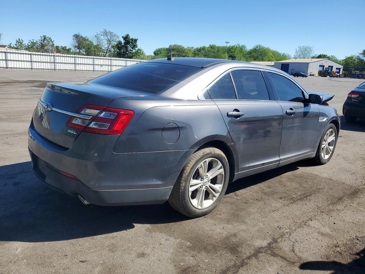 2015 Ford Taurus Sel Gray vin: 1FAHP2E86FG176243