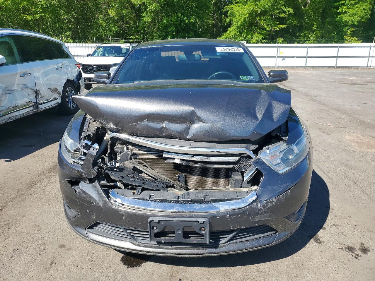 2015 Ford Taurus Sel Gray vin: 1FAHP2E86FG176243