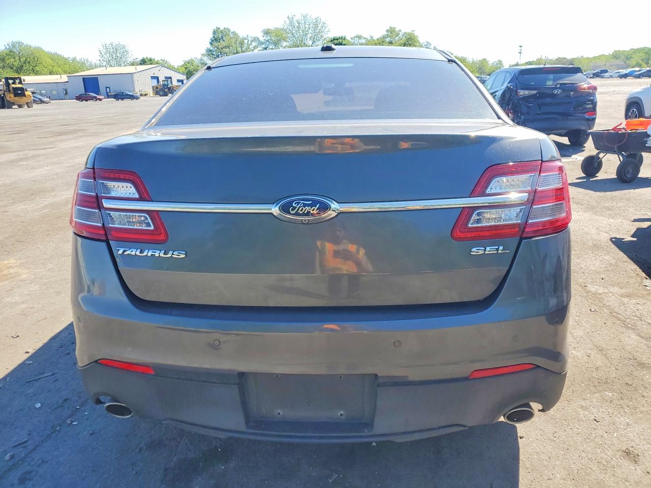 2015 Ford Taurus Sel Gray vin: 1FAHP2E86FG176243