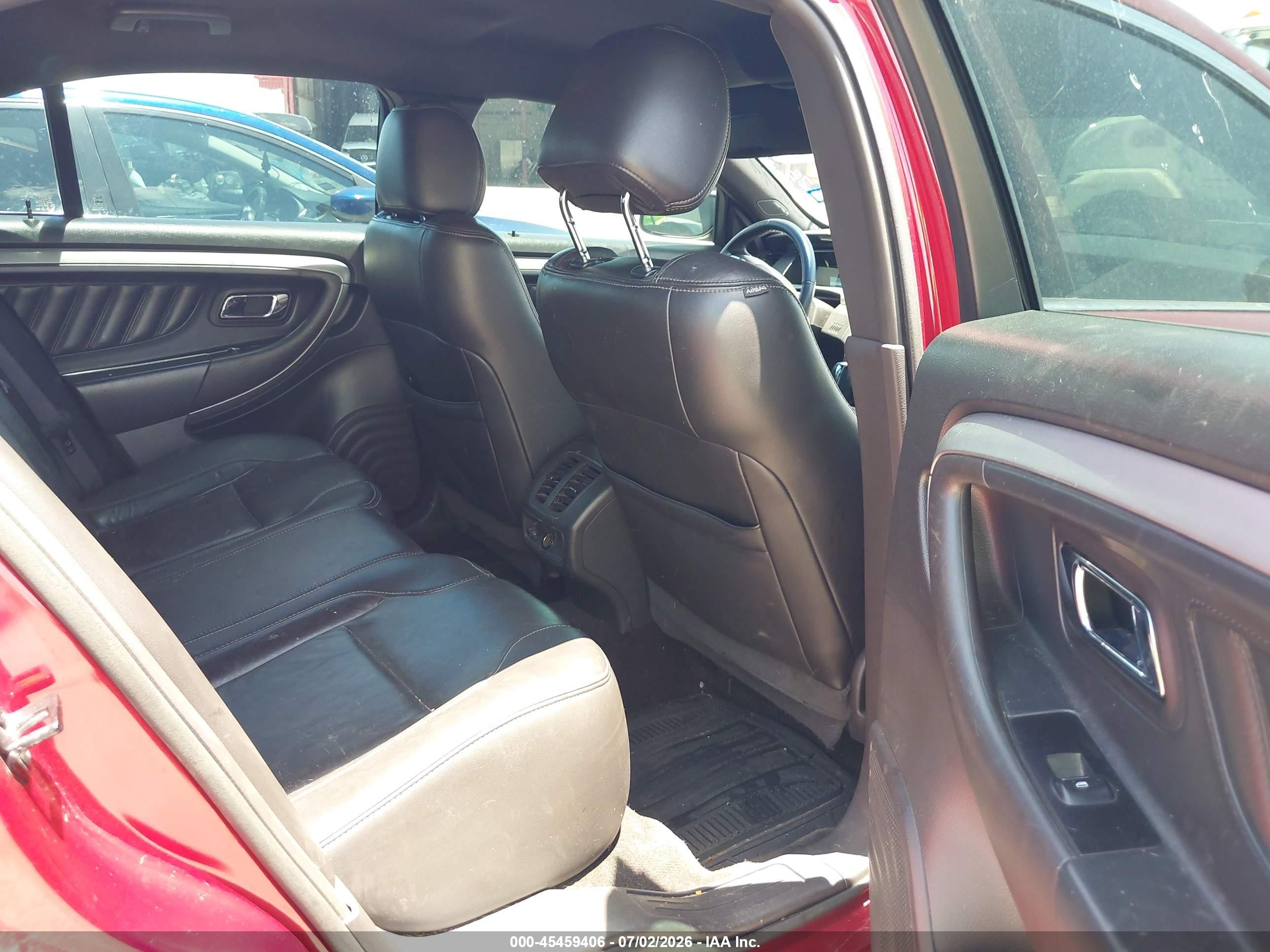 2015 Ford Taurus Sel Red vin: 1FAHP2E86FG192202