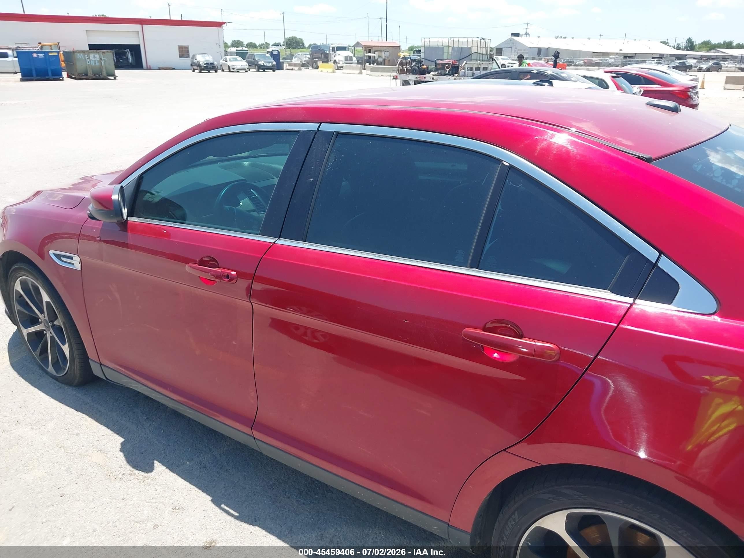 2015 Ford Taurus Sel Red vin: 1FAHP2E86FG192202