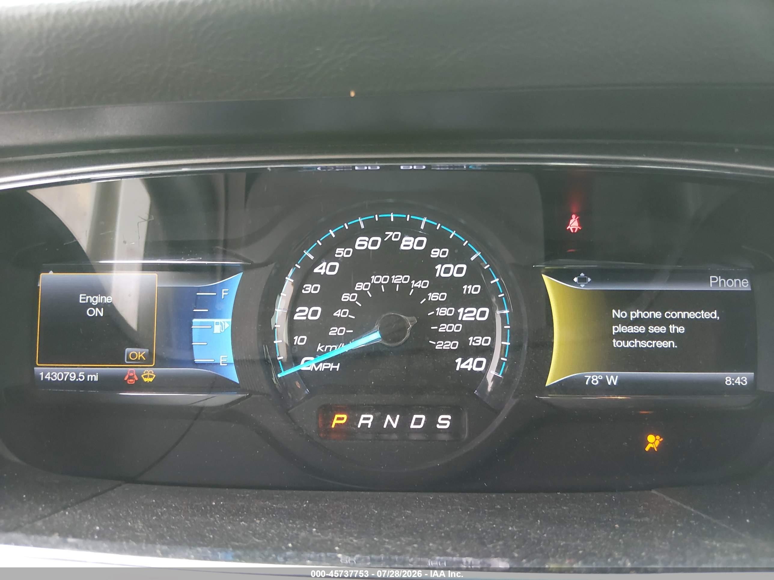 2015 Ford Taurus Sel White vin: 1FAHP2E86FG203361