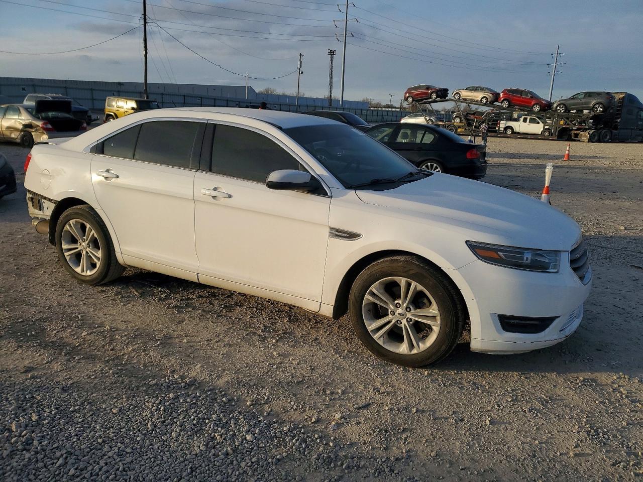 2016 Ford Taurus Sel White vin: 1FAHP2E86GG136567
