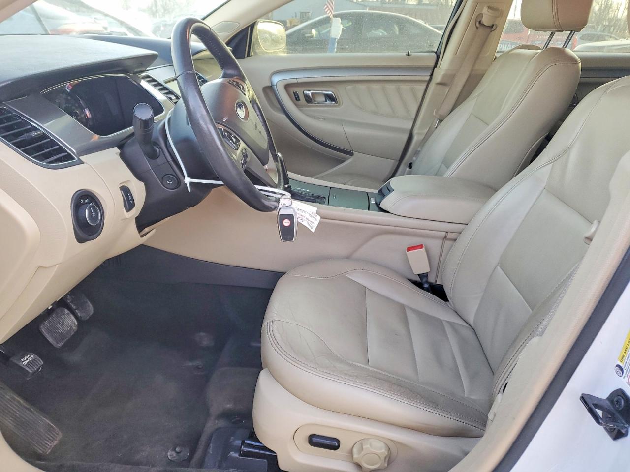 2016 Ford Taurus Sel White vin: 1FAHP2E86GG136567