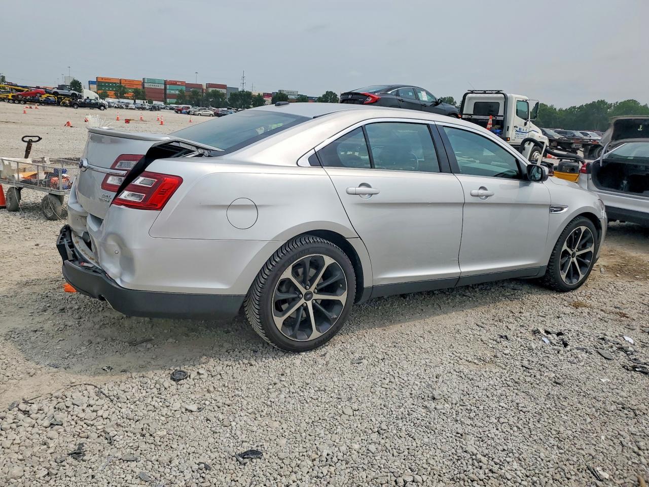 2016 Ford Taurus Sel Silver vin: 1FAHP2E86GG142692