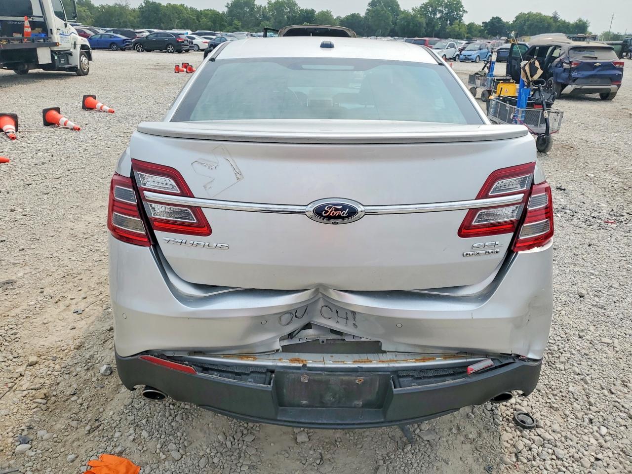 2016 Ford Taurus Sel Silver vin: 1FAHP2E86GG142692