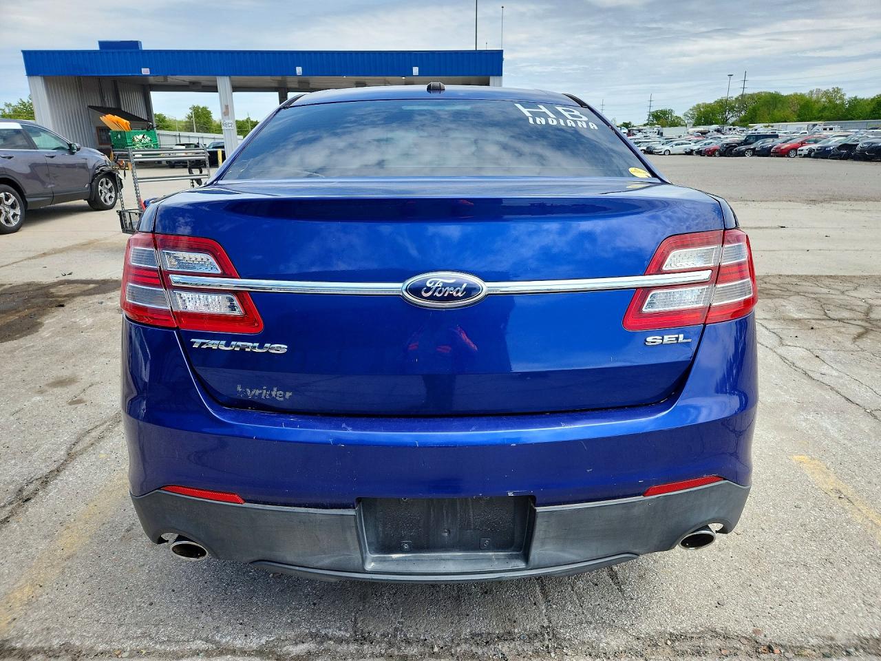 2013 Ford Taurus Sel Blue vin: 1FAHP2E87DG108949