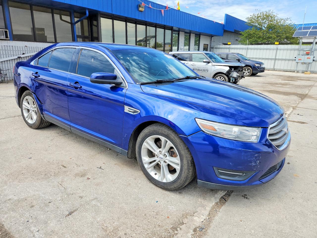 2013 Ford Taurus Sel Blue vin: 1FAHP2E87DG108949