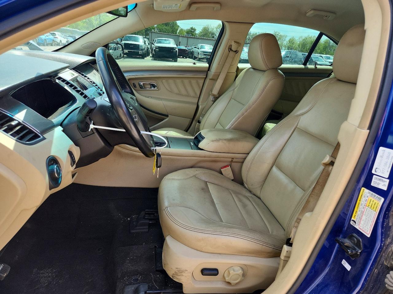 2013 Ford Taurus Sel Blue vin: 1FAHP2E87DG108949