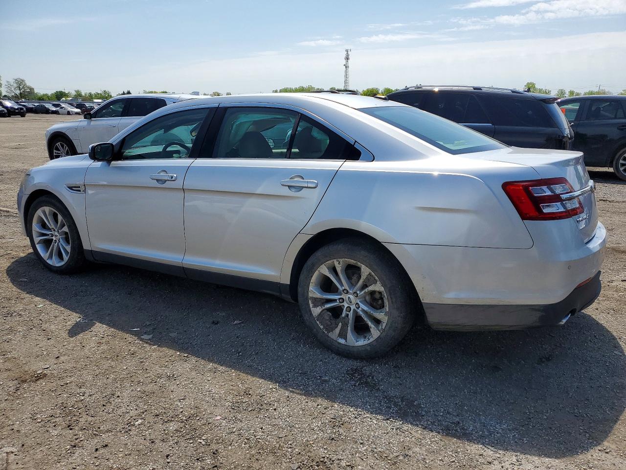 2013 Ford Taurus Sel Silver vin: 1FAHP2E87DG132748