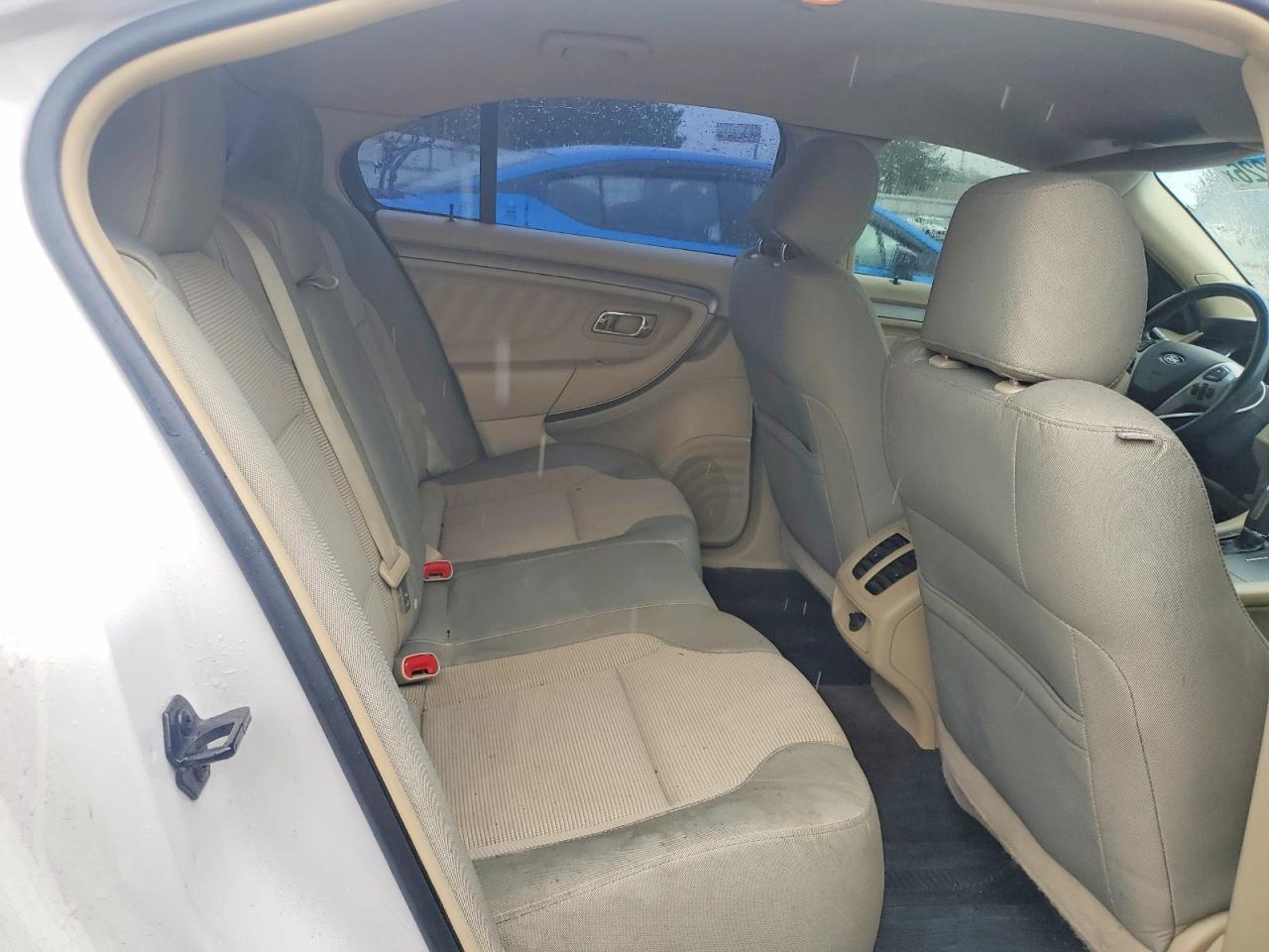2013 Ford Taurus Sel White vin: 1FAHP2E87DG169699