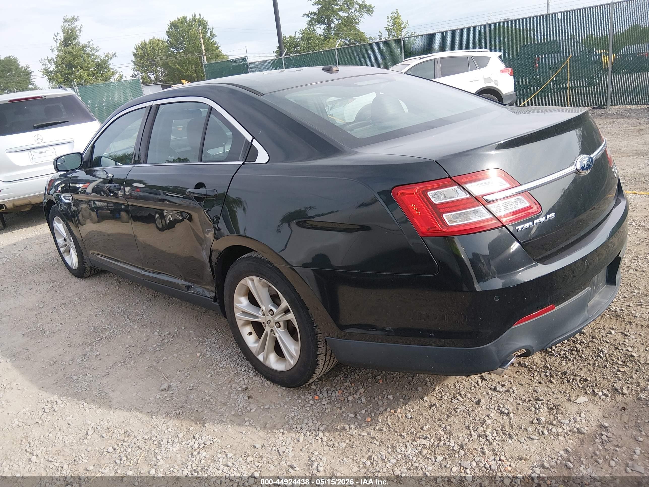 2013 Ford Taurus Sel Black vin: 1FAHP2E87DG187751