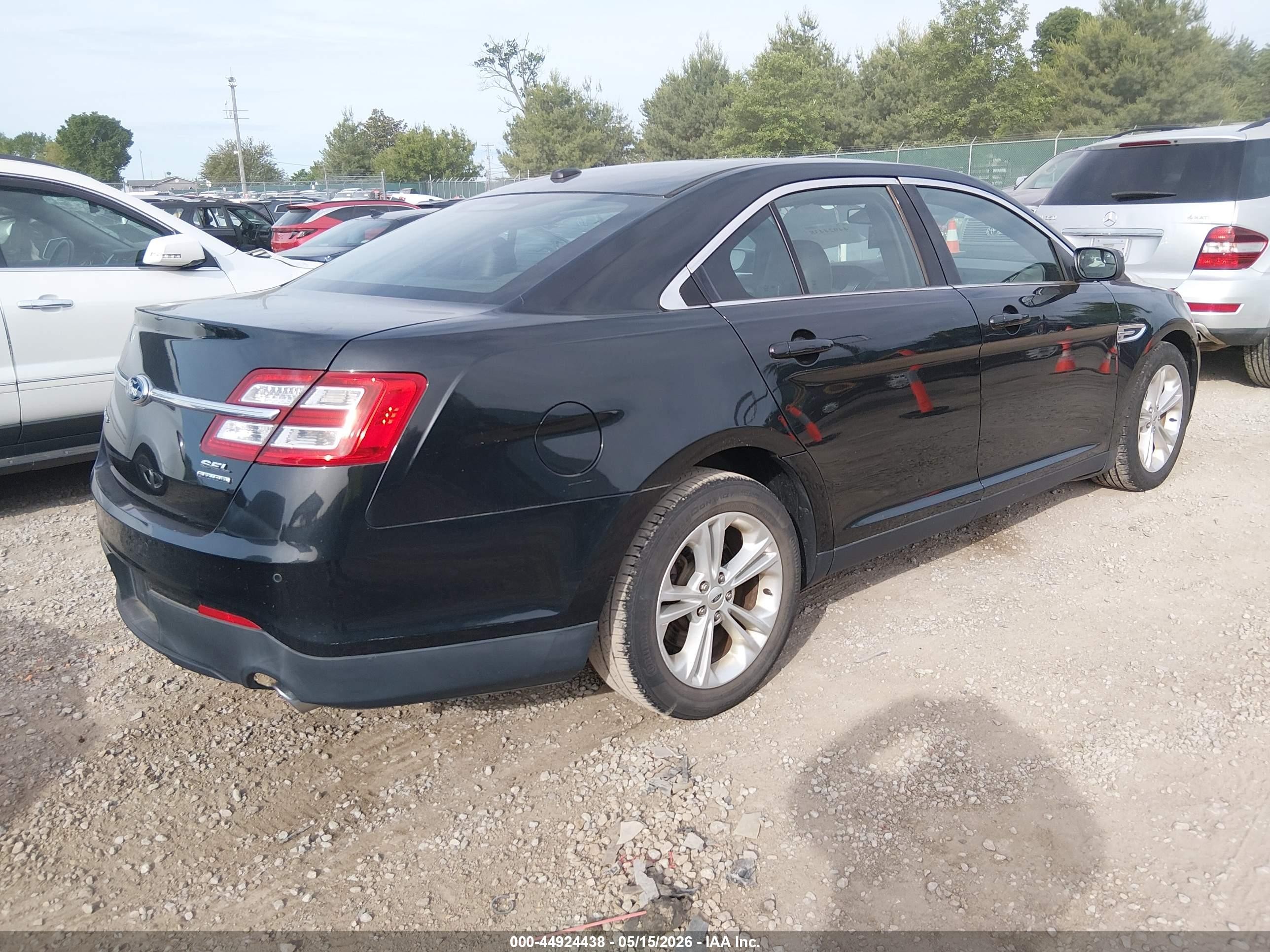 2013 Ford Taurus Sel Black vin: 1FAHP2E87DG187751