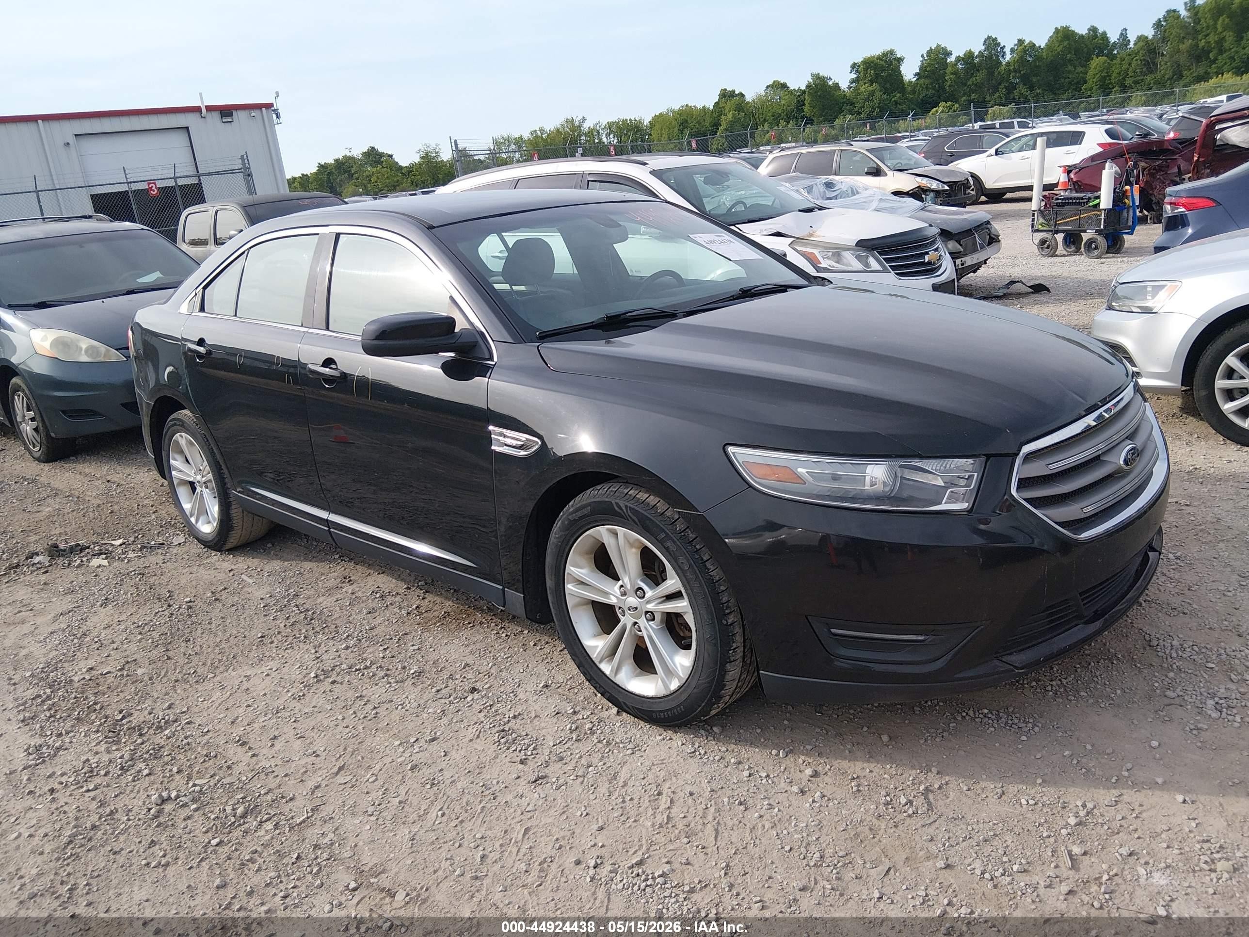 2013 Ford Taurus Sel Black vin: 1FAHP2E87DG187751