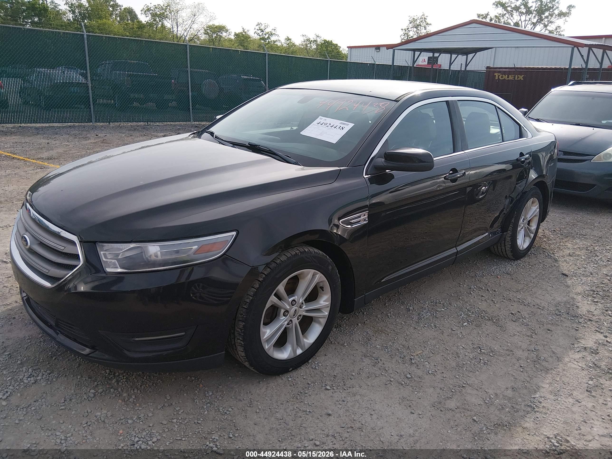 2013 Ford Taurus Sel Black vin: 1FAHP2E87DG187751