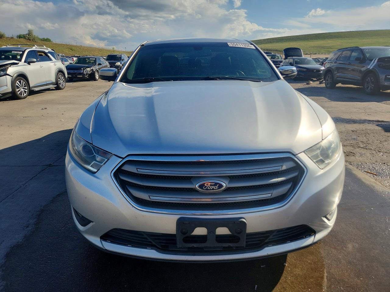 2013 Ford Taurus Sel Silver vin: 1FAHP2E87DG190813