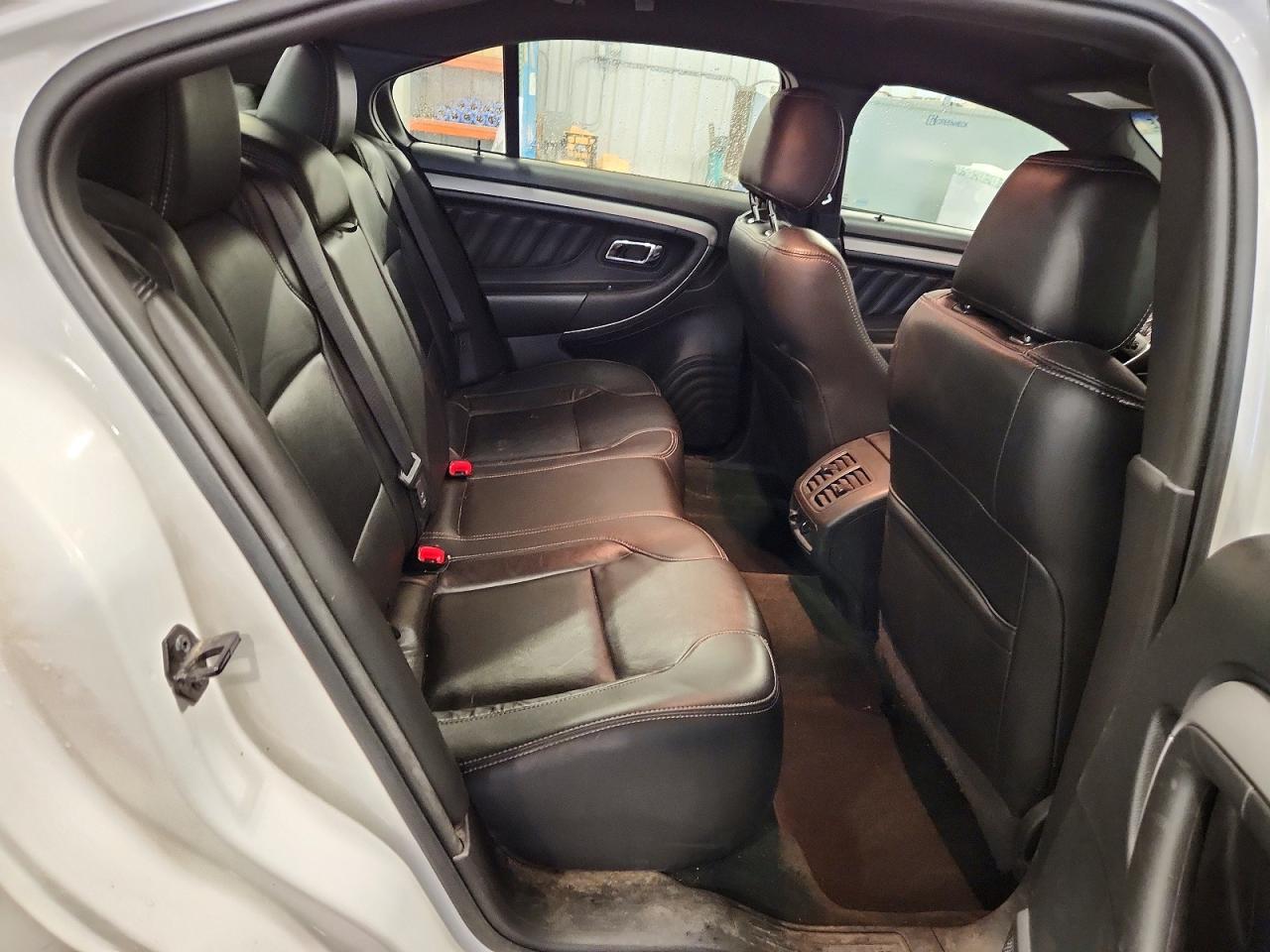 2013 Ford Taurus Sel White vin: 1FAHP2E87DG221350