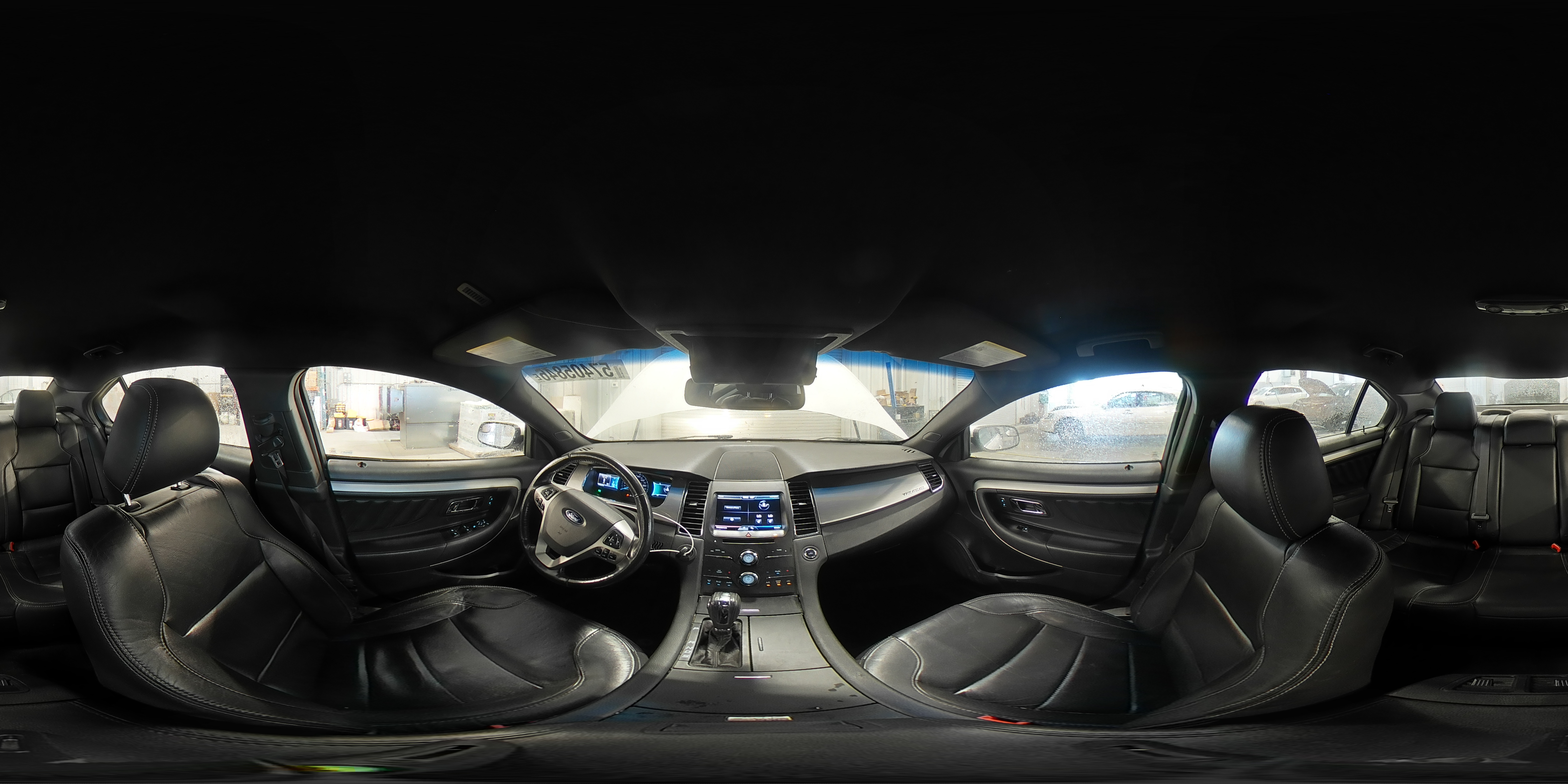 2013 Ford Taurus Sel White vin: 1FAHP2E87DG221350