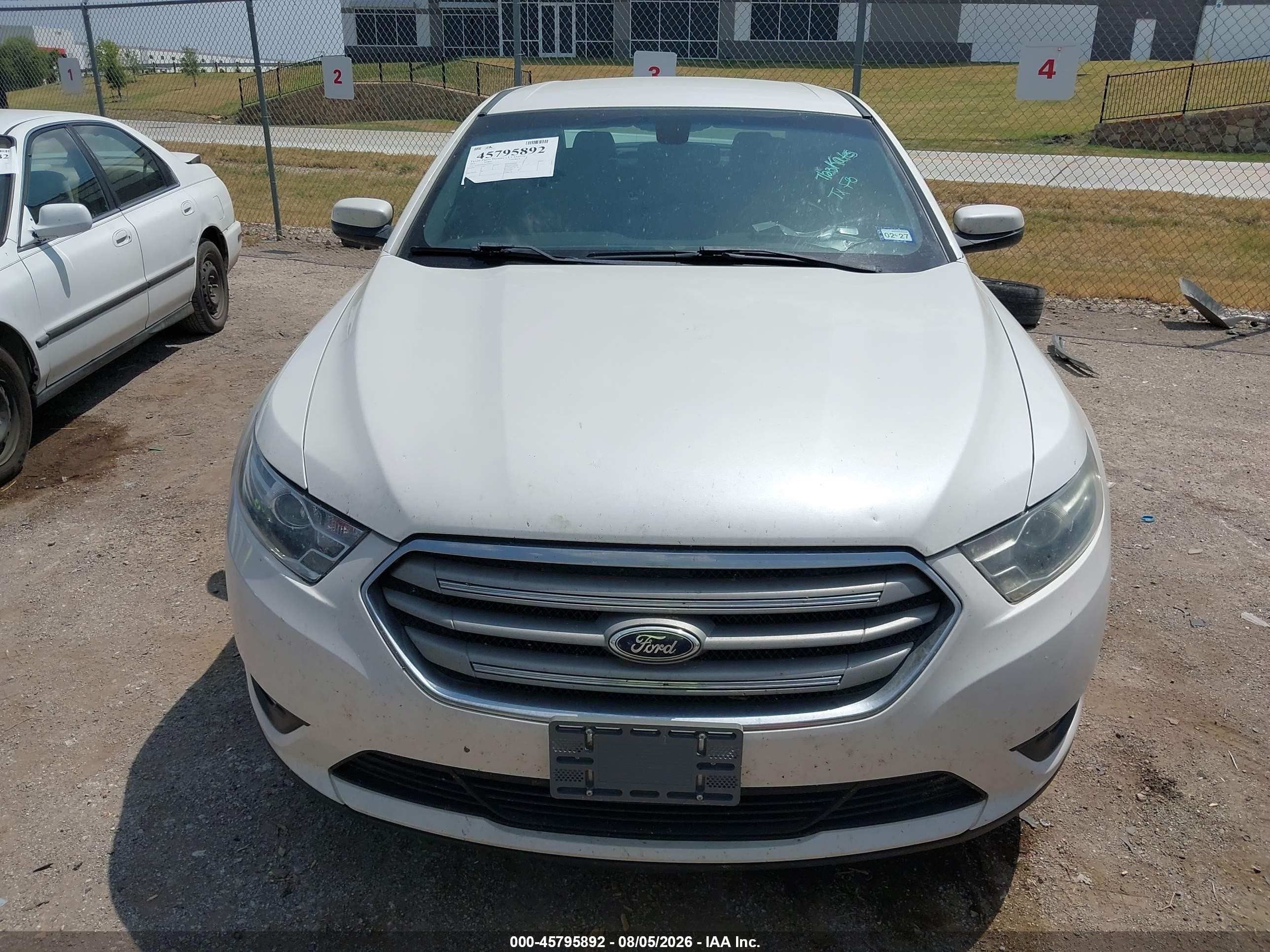2015 Ford Taurus Sel White vin: 1FAHP2E87FG160911