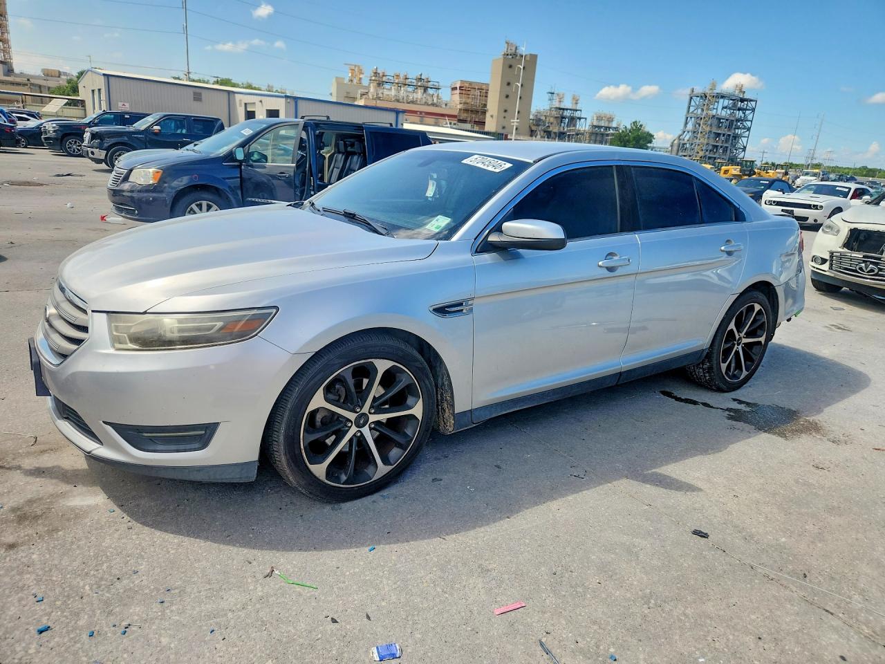 2015 Ford Taurus Sel Silver vin: 1FAHP2E87FG174887