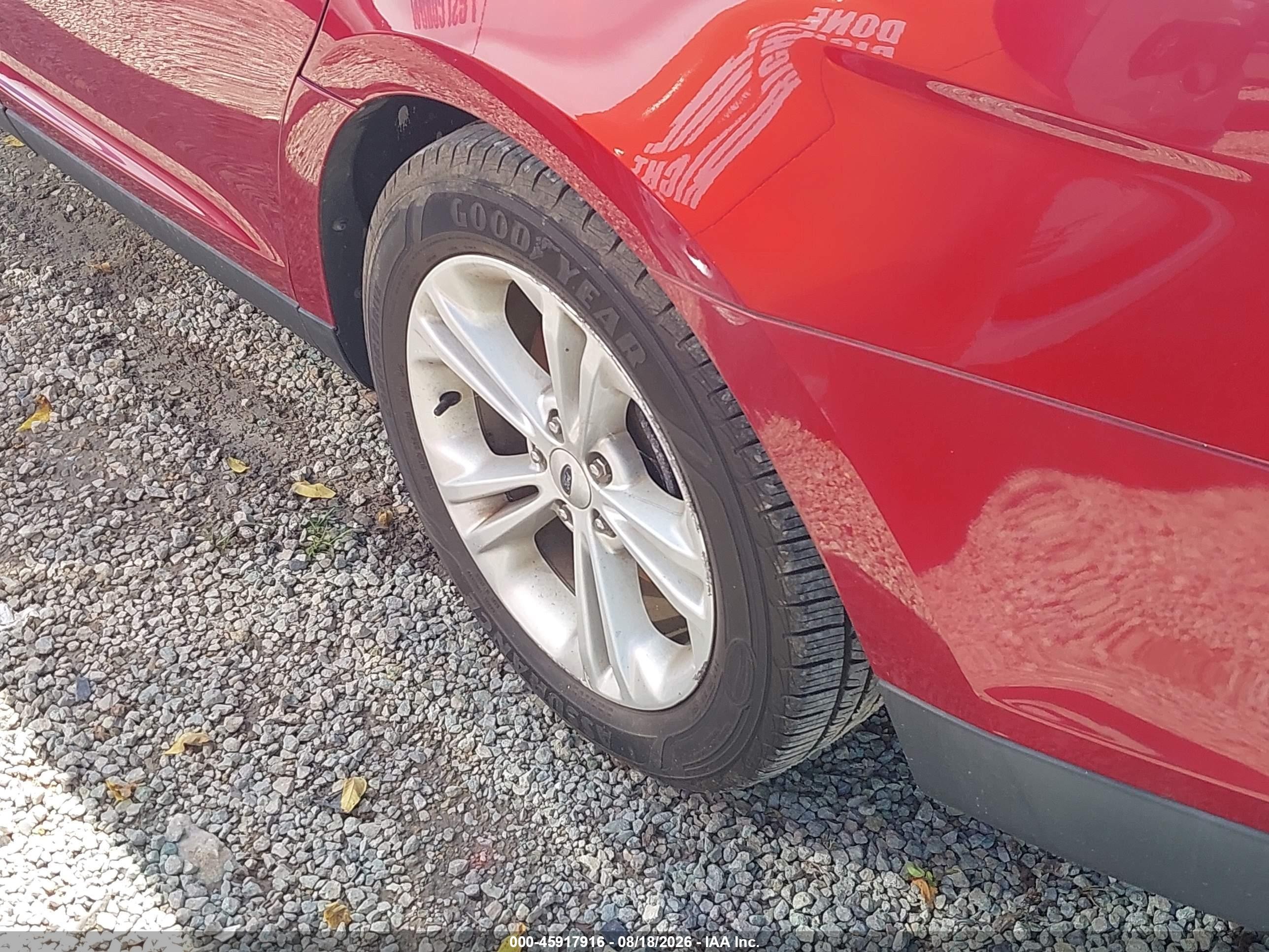 2015 Ford Taurus Sel Красный vin: 1FAHP2E87FG206804