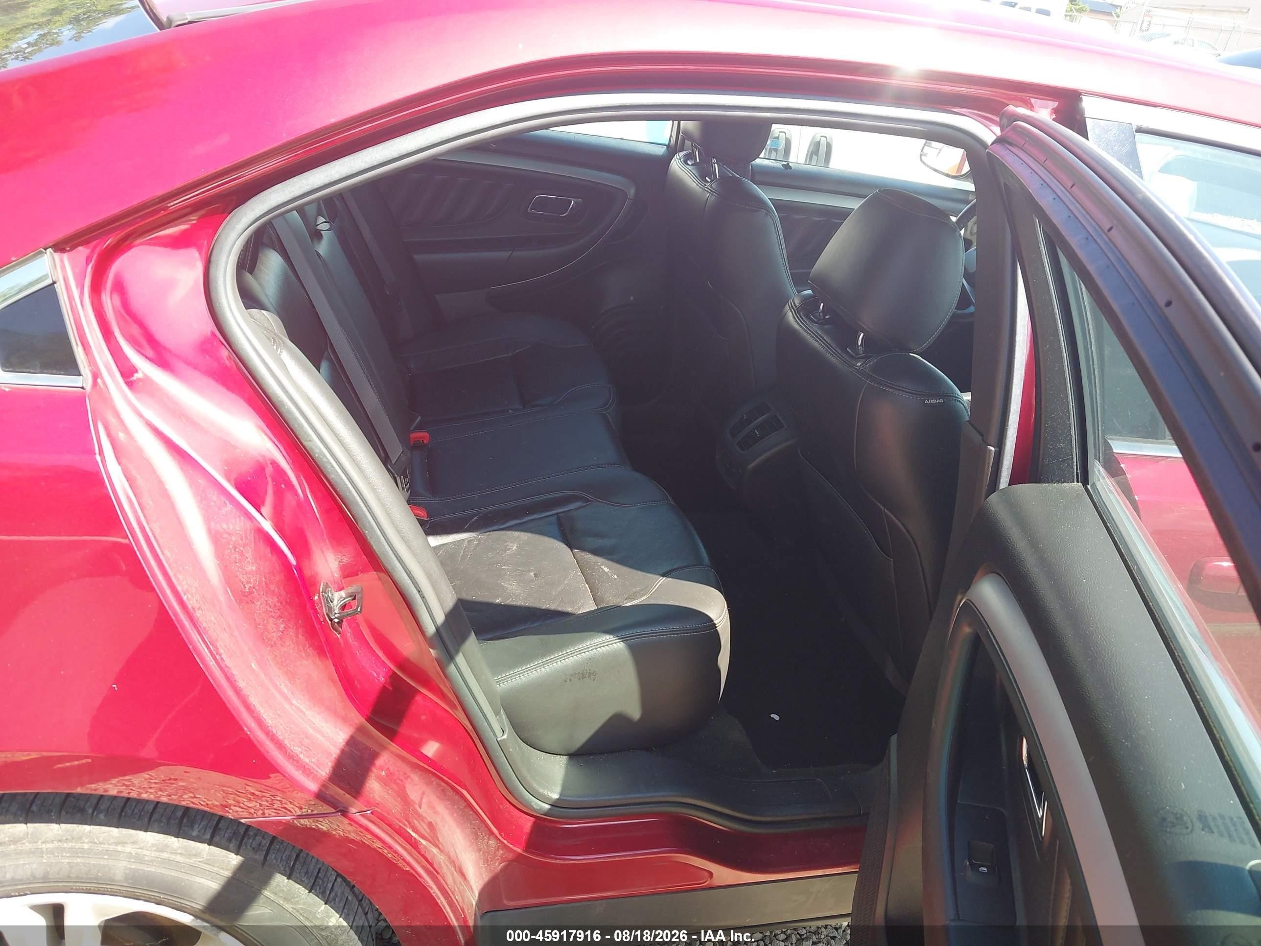 2015 Ford Taurus Sel Красный vin: 1FAHP2E87FG206804
