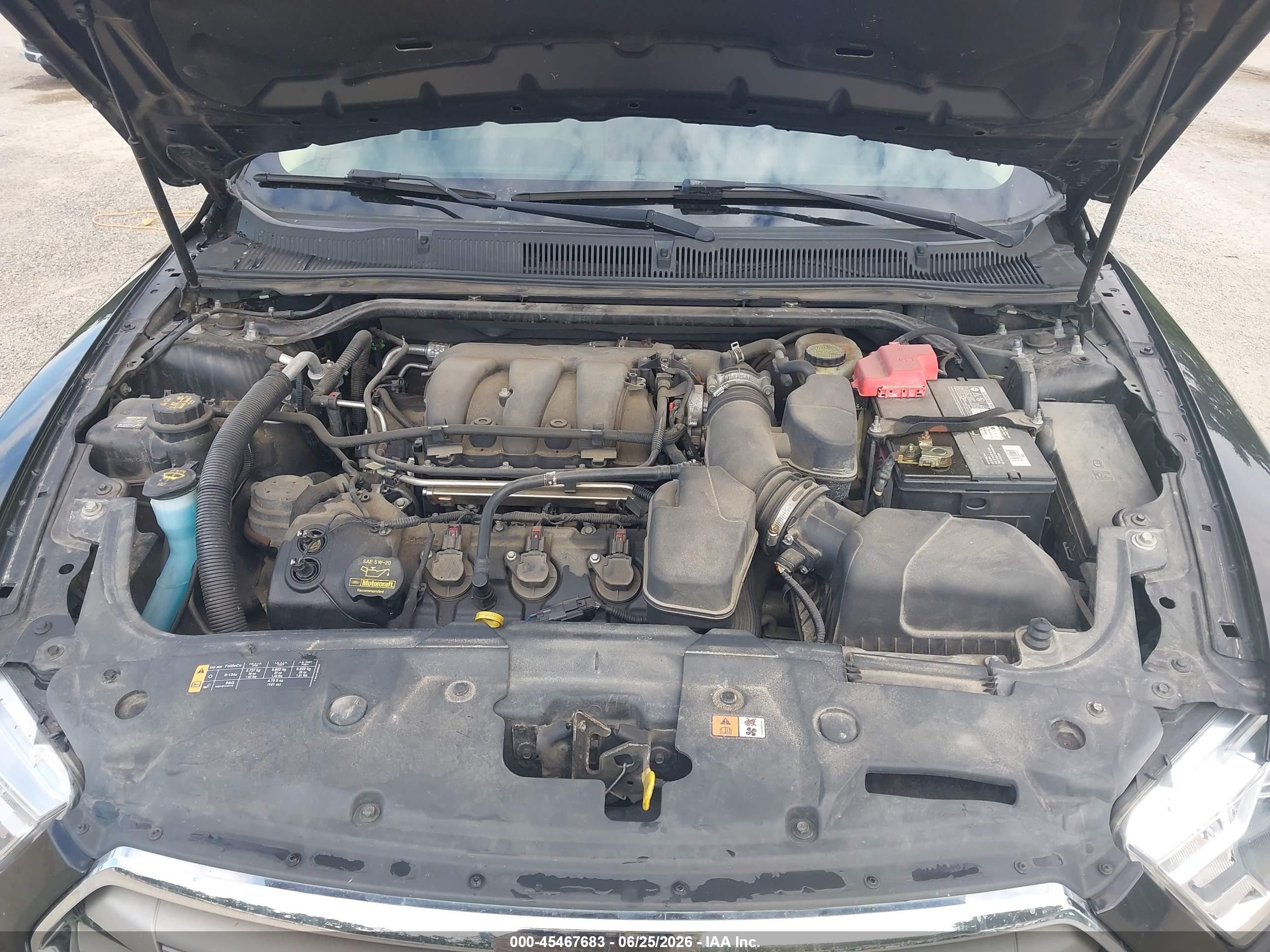 2013 Ford Taurus Sel Black vin: 1FAHP2E88DG140275