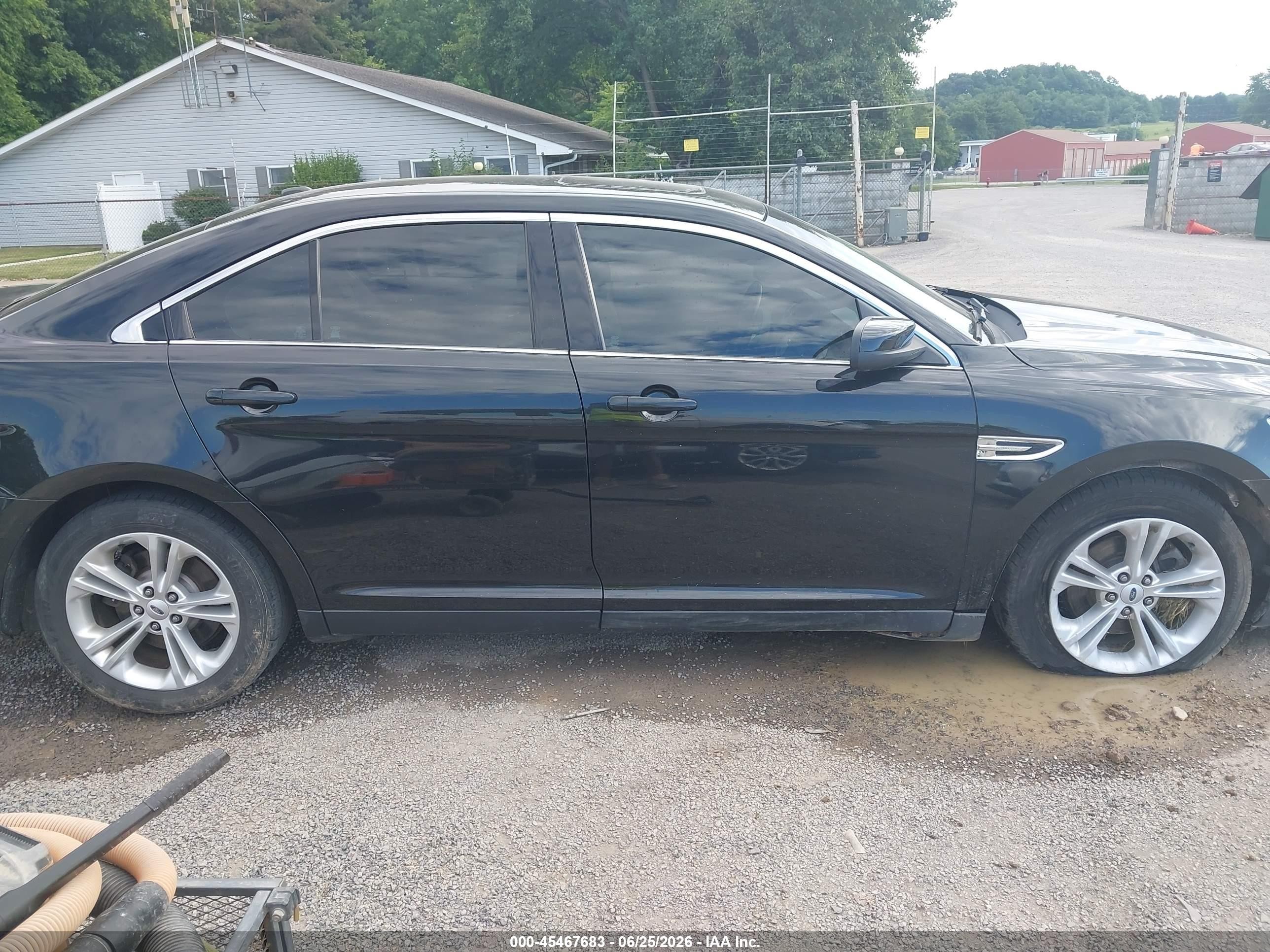 2013 Ford Taurus Sel Black vin: 1FAHP2E88DG140275