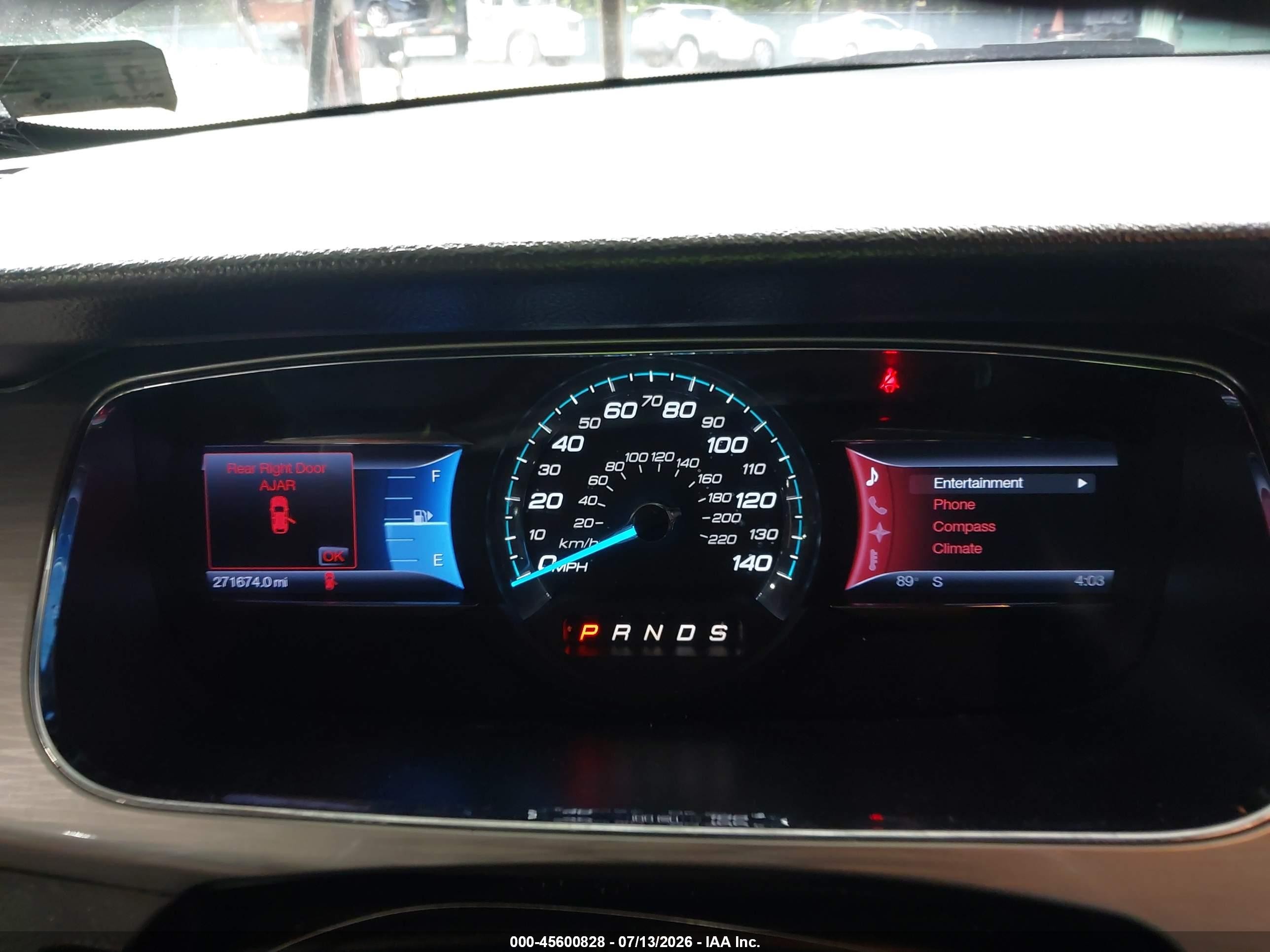 2013 Ford Taurus Sel Синий vin: 1FAHP2E88DG141183
