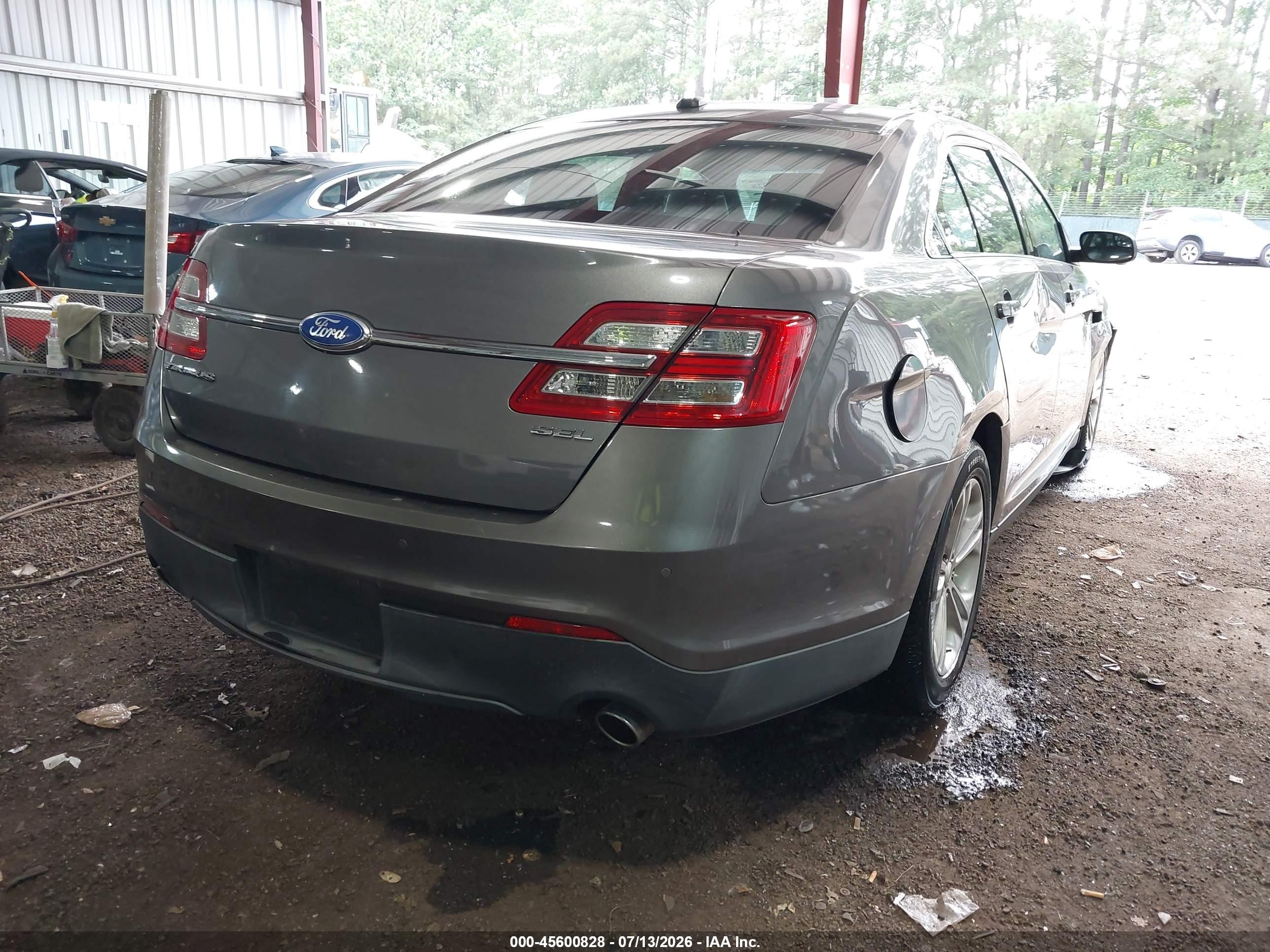 2013 Ford Taurus Sel Синий vin: 1FAHP2E88DG141183