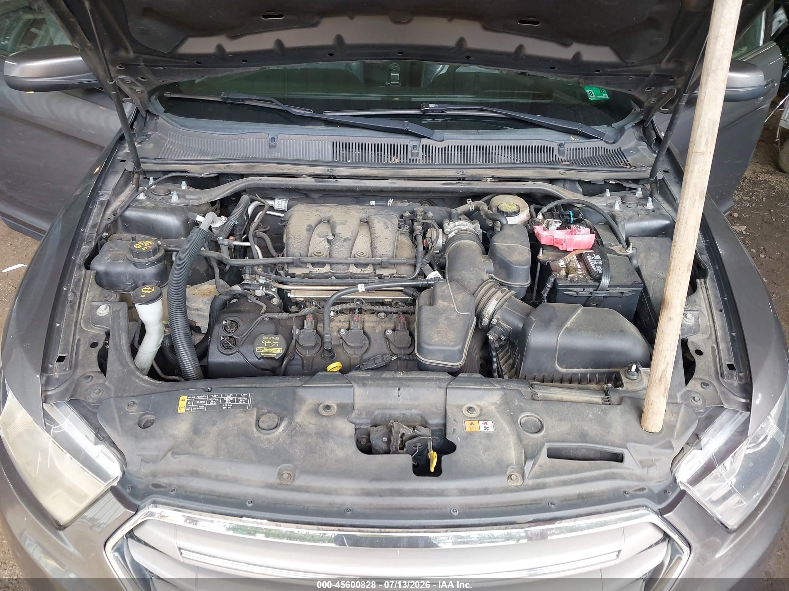 2013 Ford Taurus Sel Синий vin: 1FAHP2E88DG141183