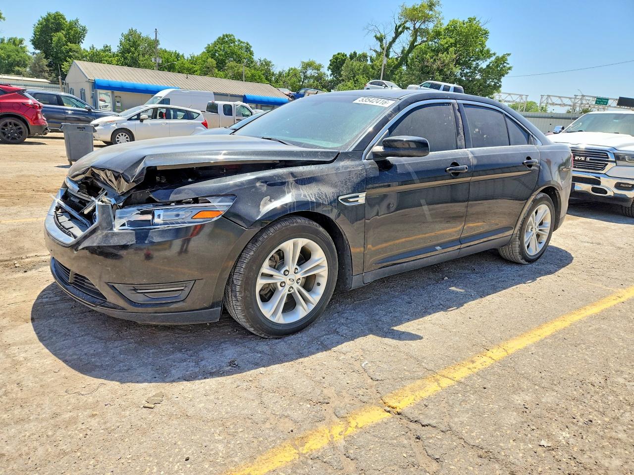 2013 Ford Taurus Sel Black vin: 1FAHP2E88DG146013