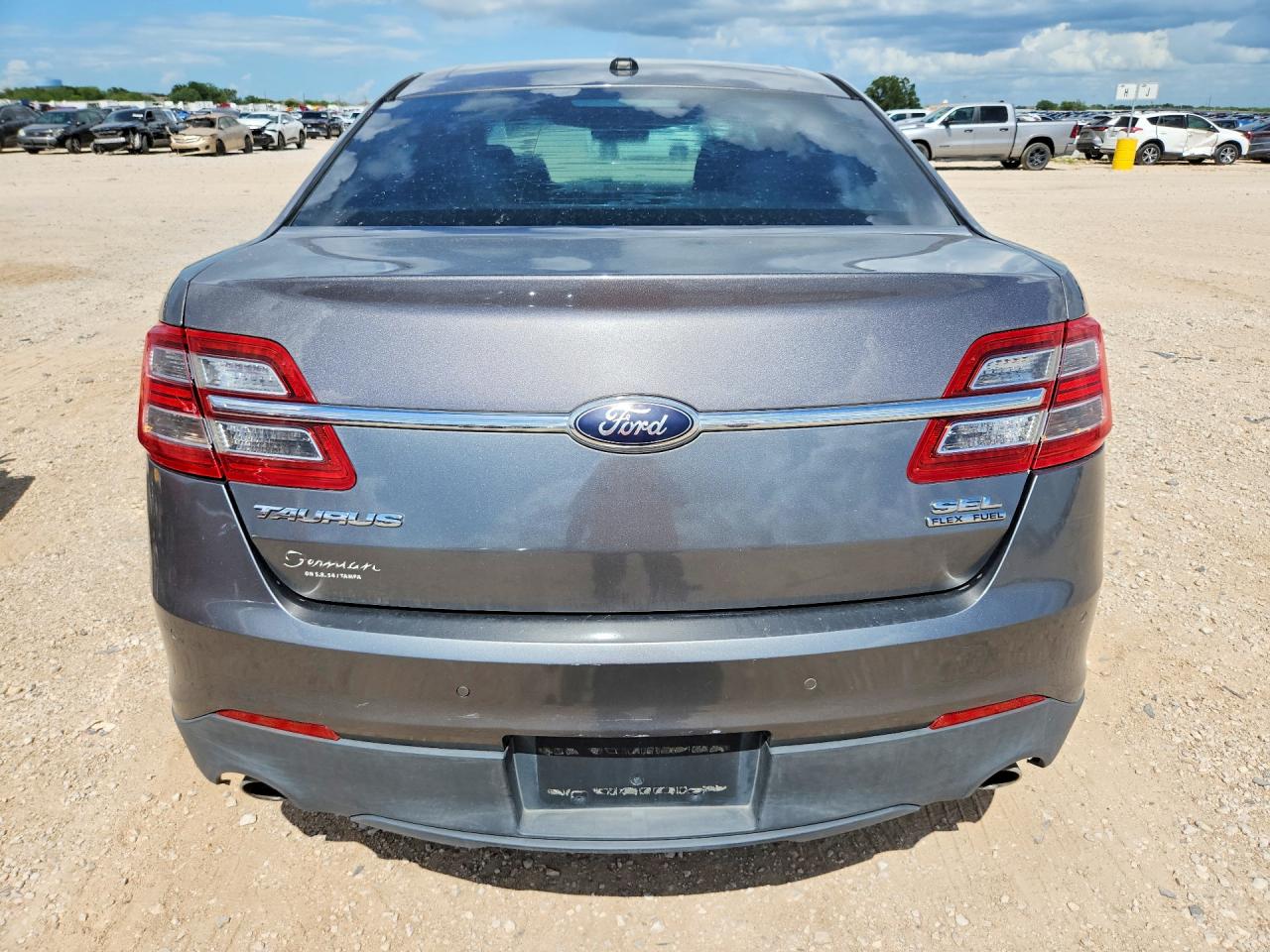 2013 Ford Taurus Sel Gray vin: 1FAHP2E88DG171008