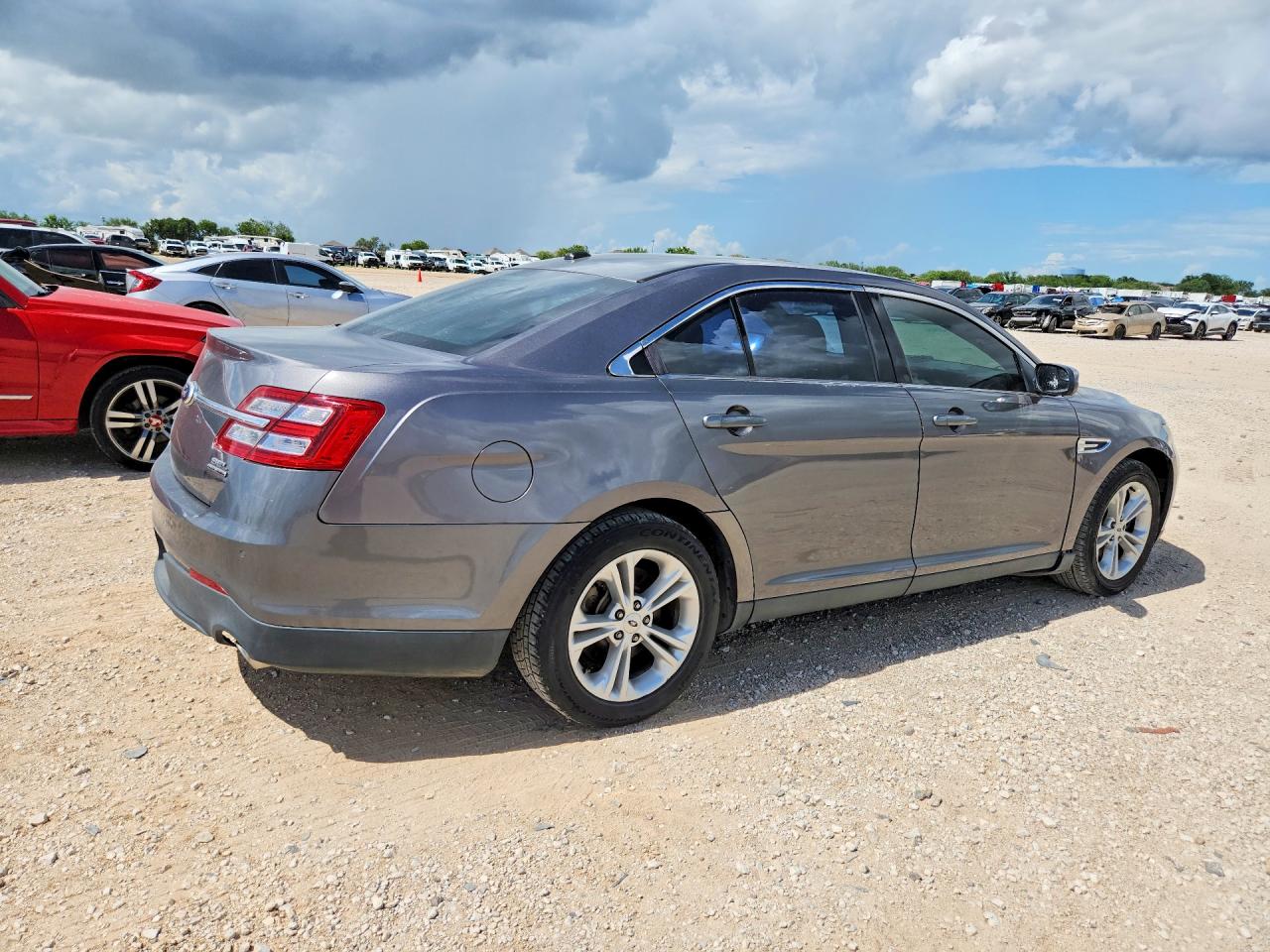 2013 Ford Taurus Sel Gray vin: 1FAHP2E88DG171008