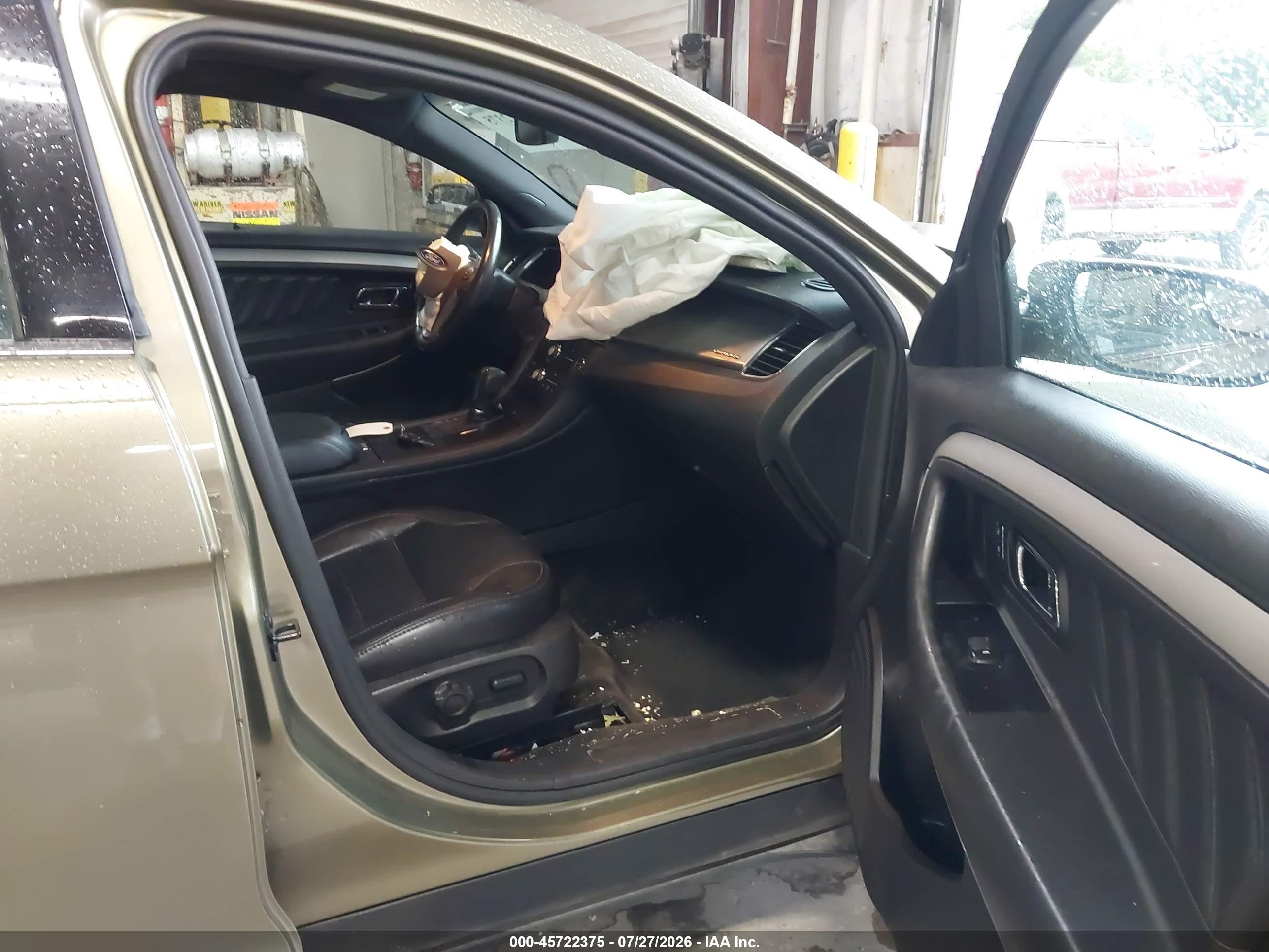 2013 Ford Taurus Sel Green vin: 1FAHP2E88DG177245
