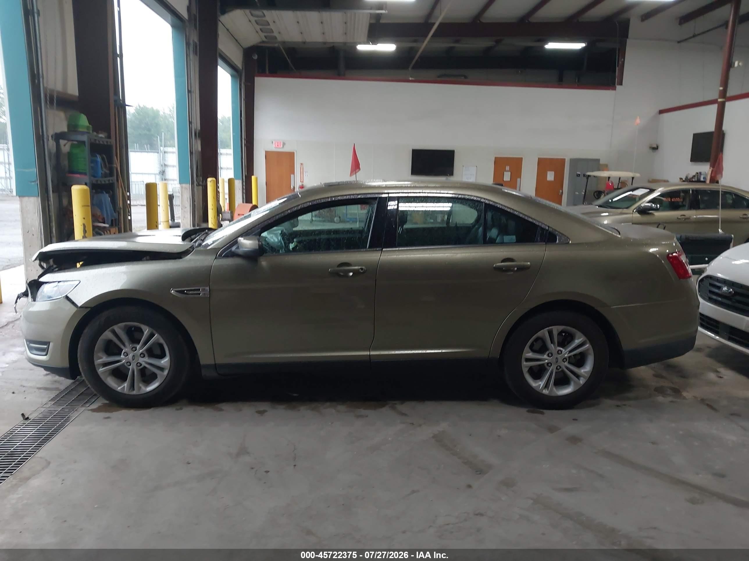 2013 Ford Taurus Sel Green vin: 1FAHP2E88DG177245