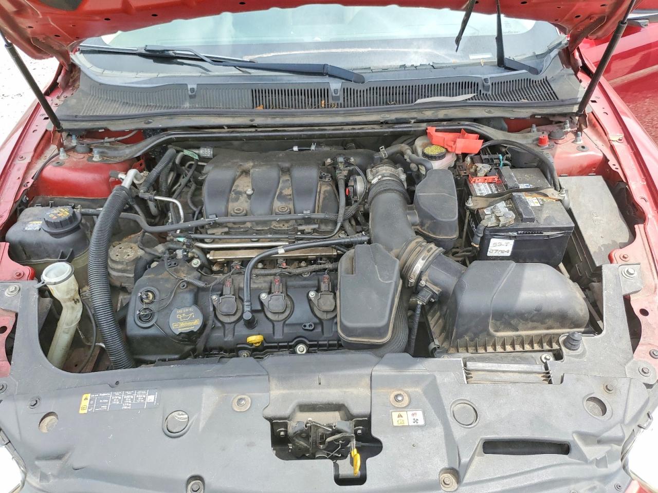 2013 Ford Taurus Sel Burgundy vin: 1FAHP2E88DG179769