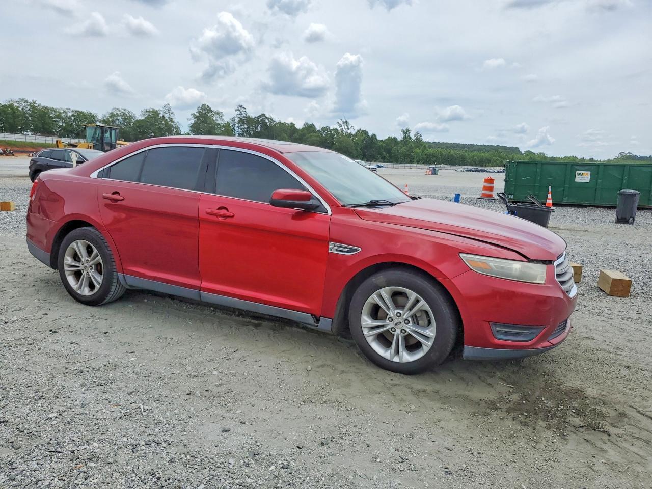 2013 Ford Taurus Sel Burgundy vin: 1FAHP2E88DG179769