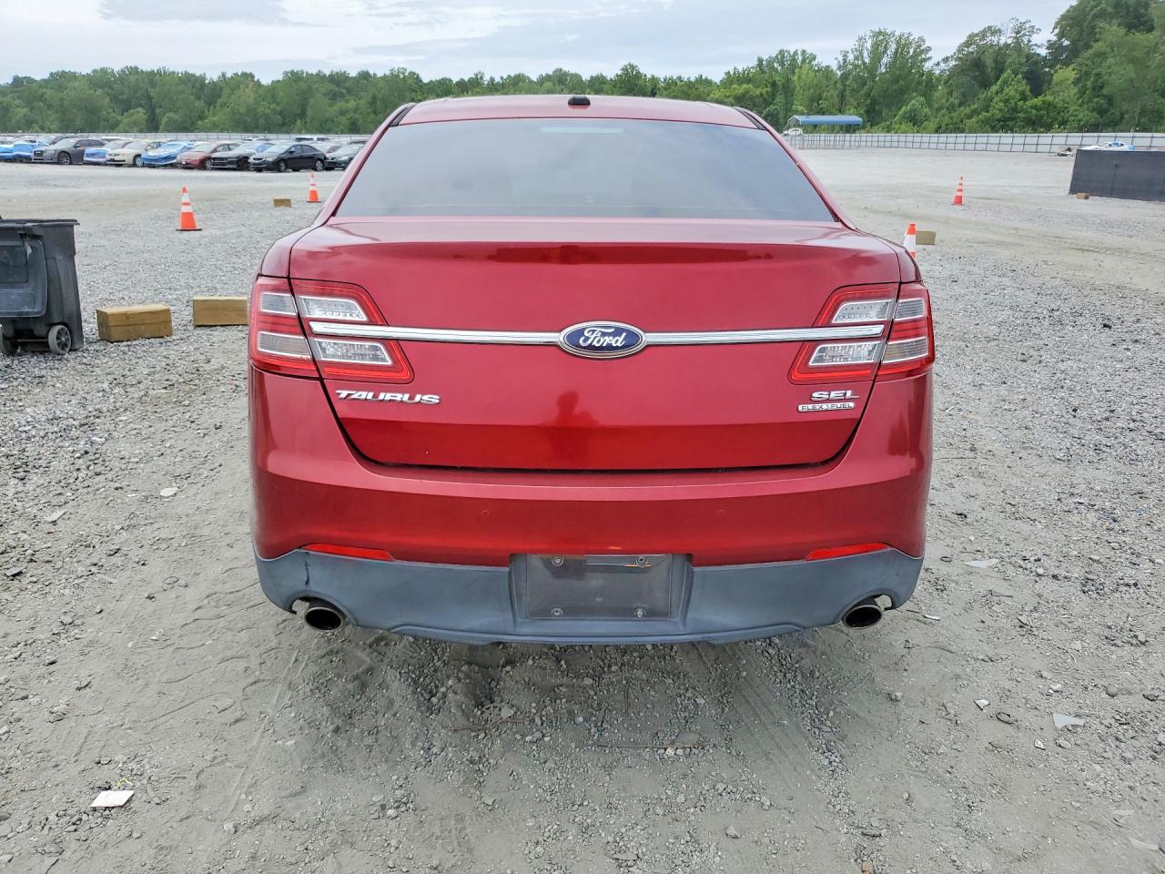 2013 Ford Taurus Sel Burgundy vin: 1FAHP2E88DG179769