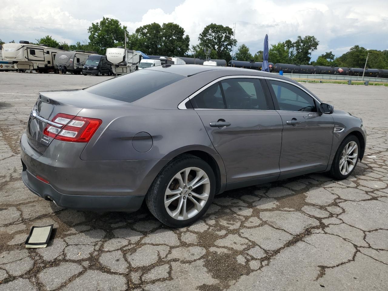 2013 Ford Taurus Sel Gray vin: 1FAHP2E88DG183448