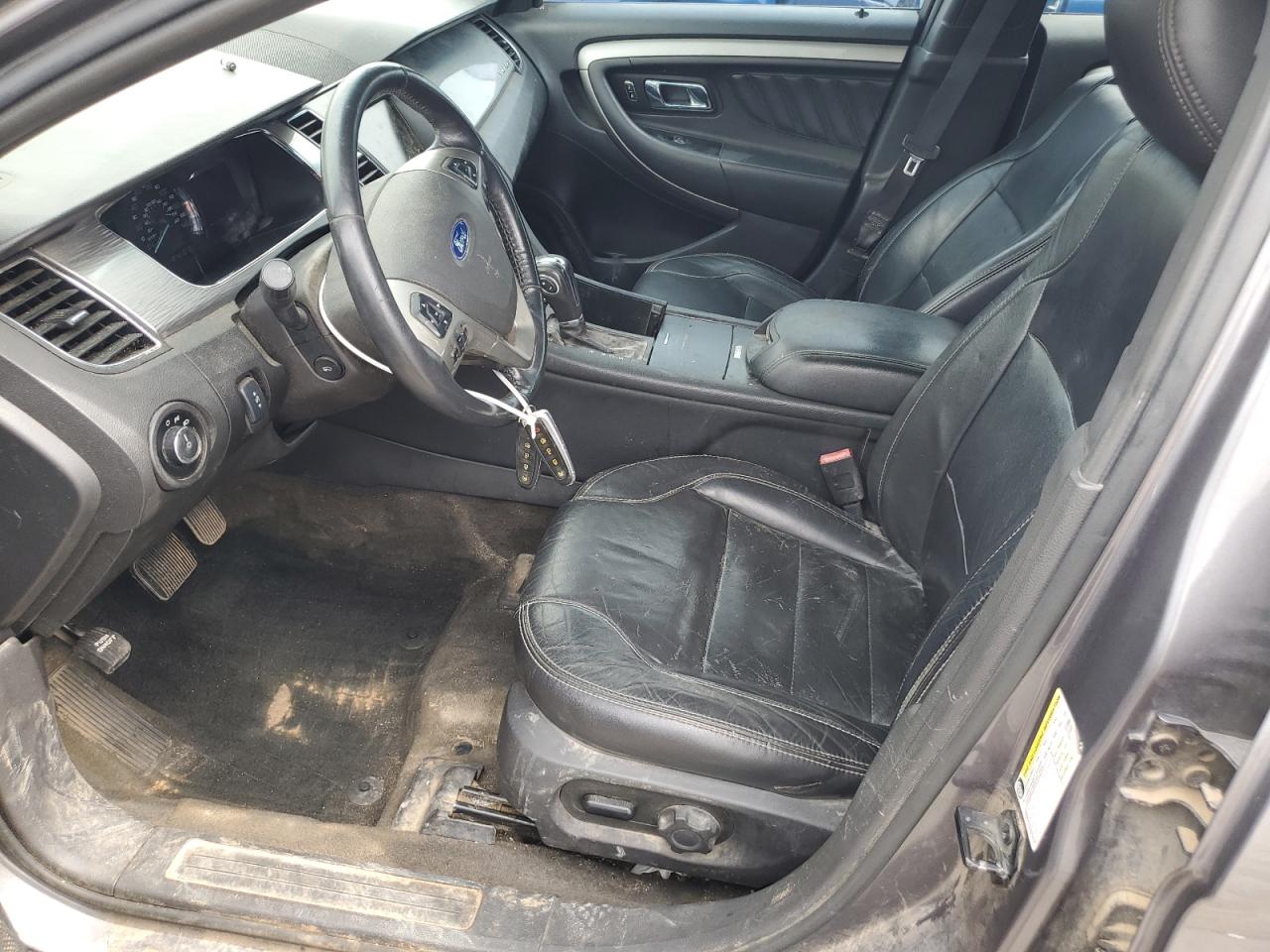 2013 Ford Taurus Sel Gray vin: 1FAHP2E88DG183448