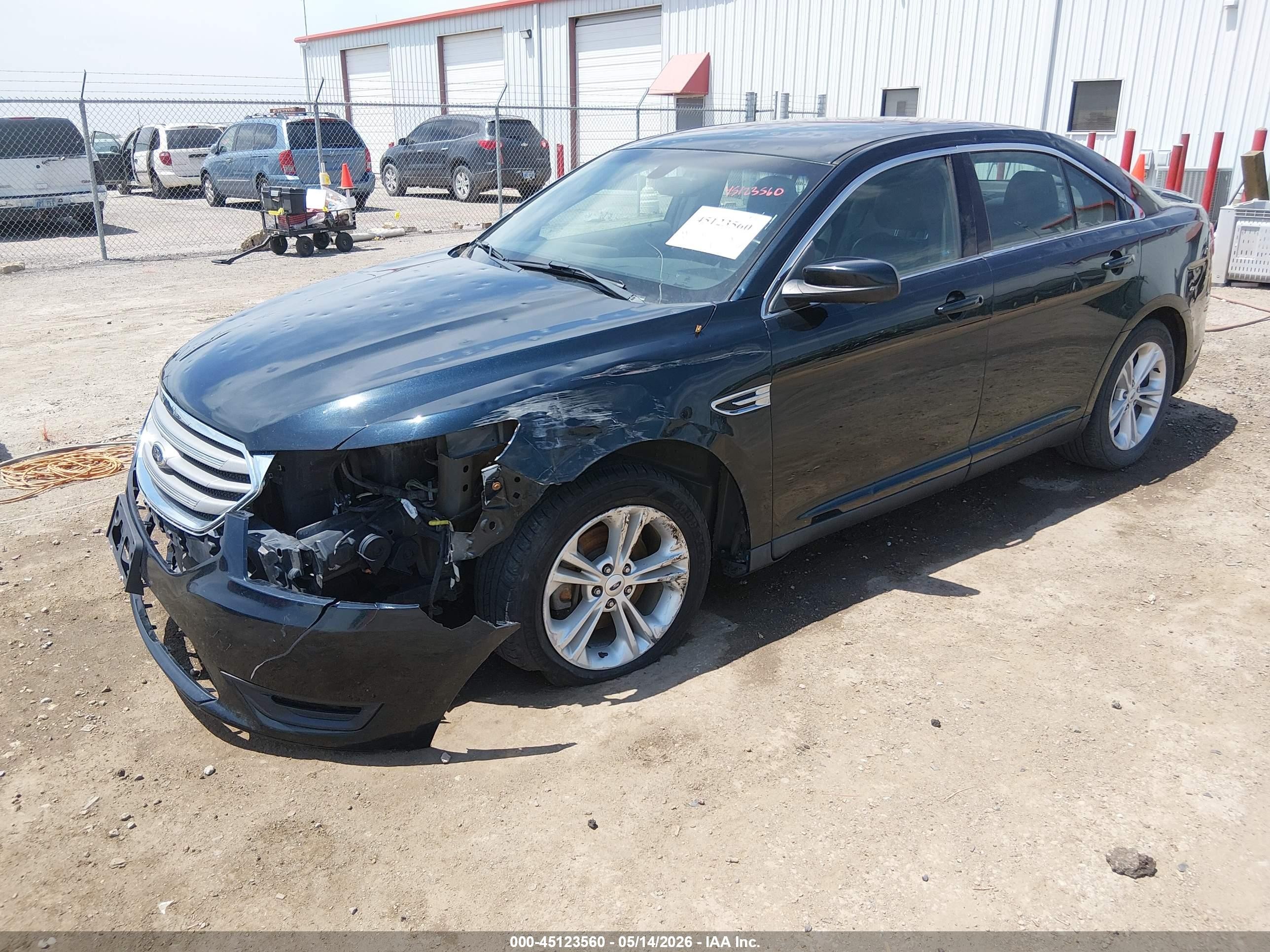 2014 Ford Taurus Sel Blue vin: 1FAHP2E88EG140889