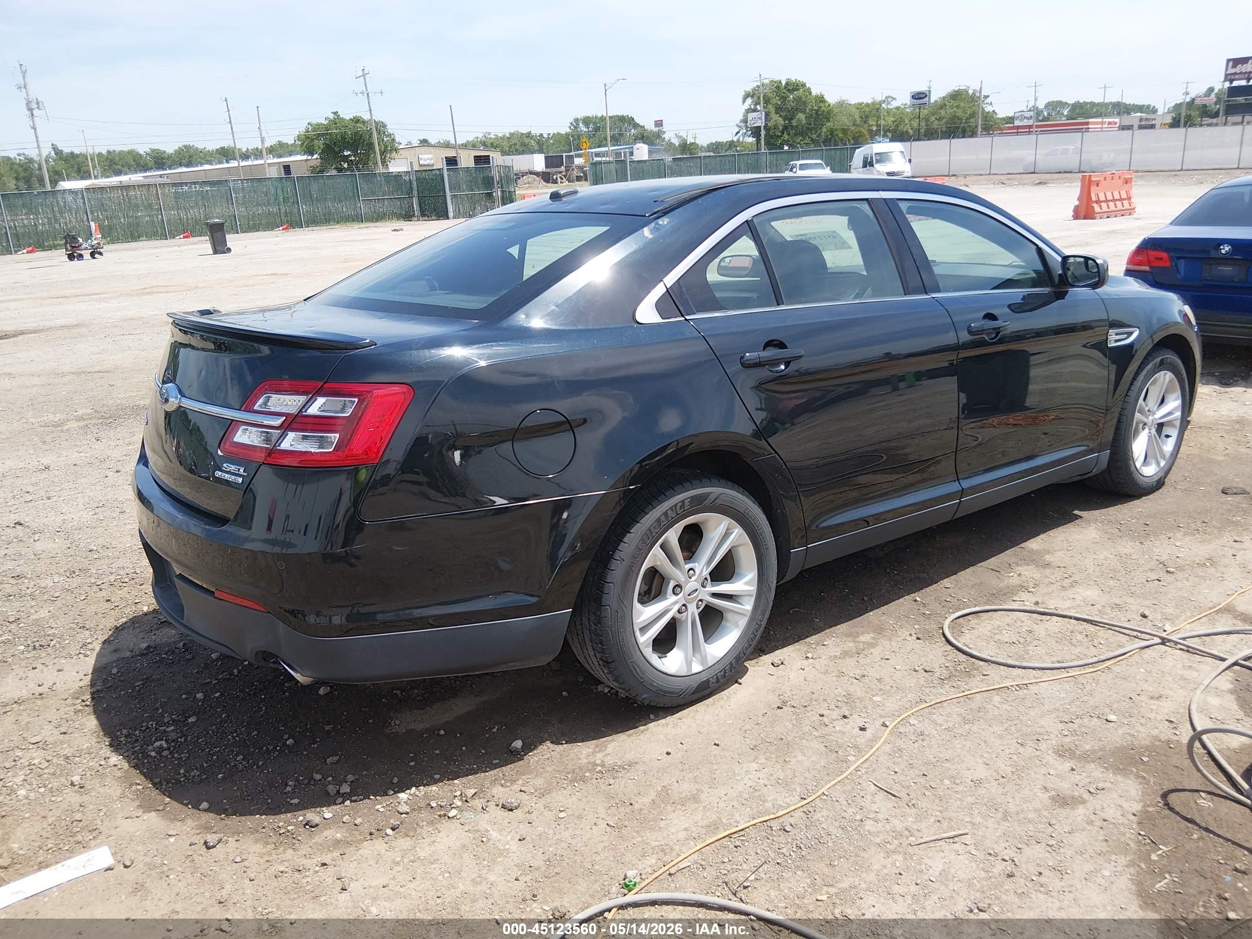 2014 Ford Taurus Sel Blue vin: 1FAHP2E88EG140889