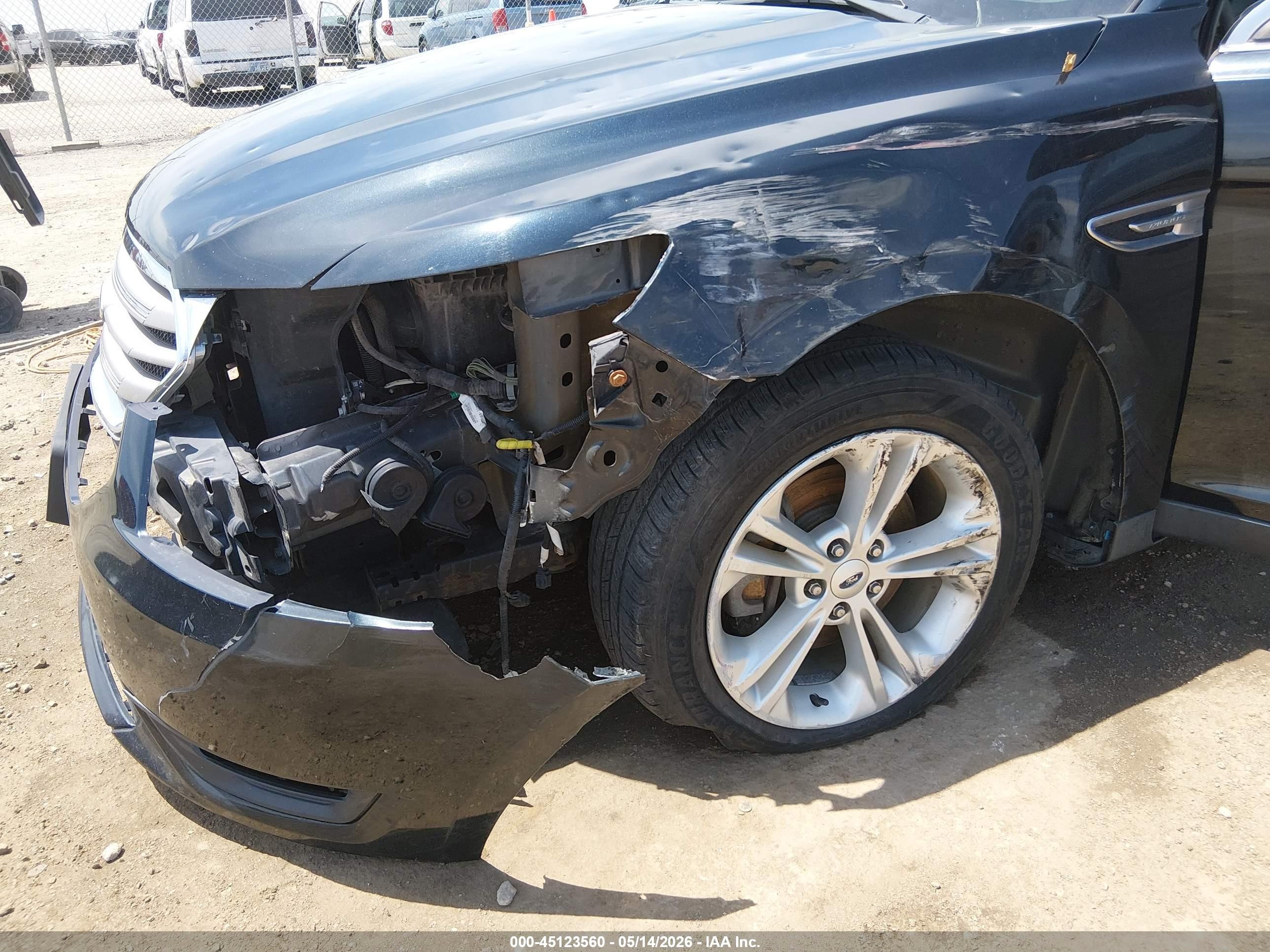 2014 Ford Taurus Sel Blue vin: 1FAHP2E88EG140889