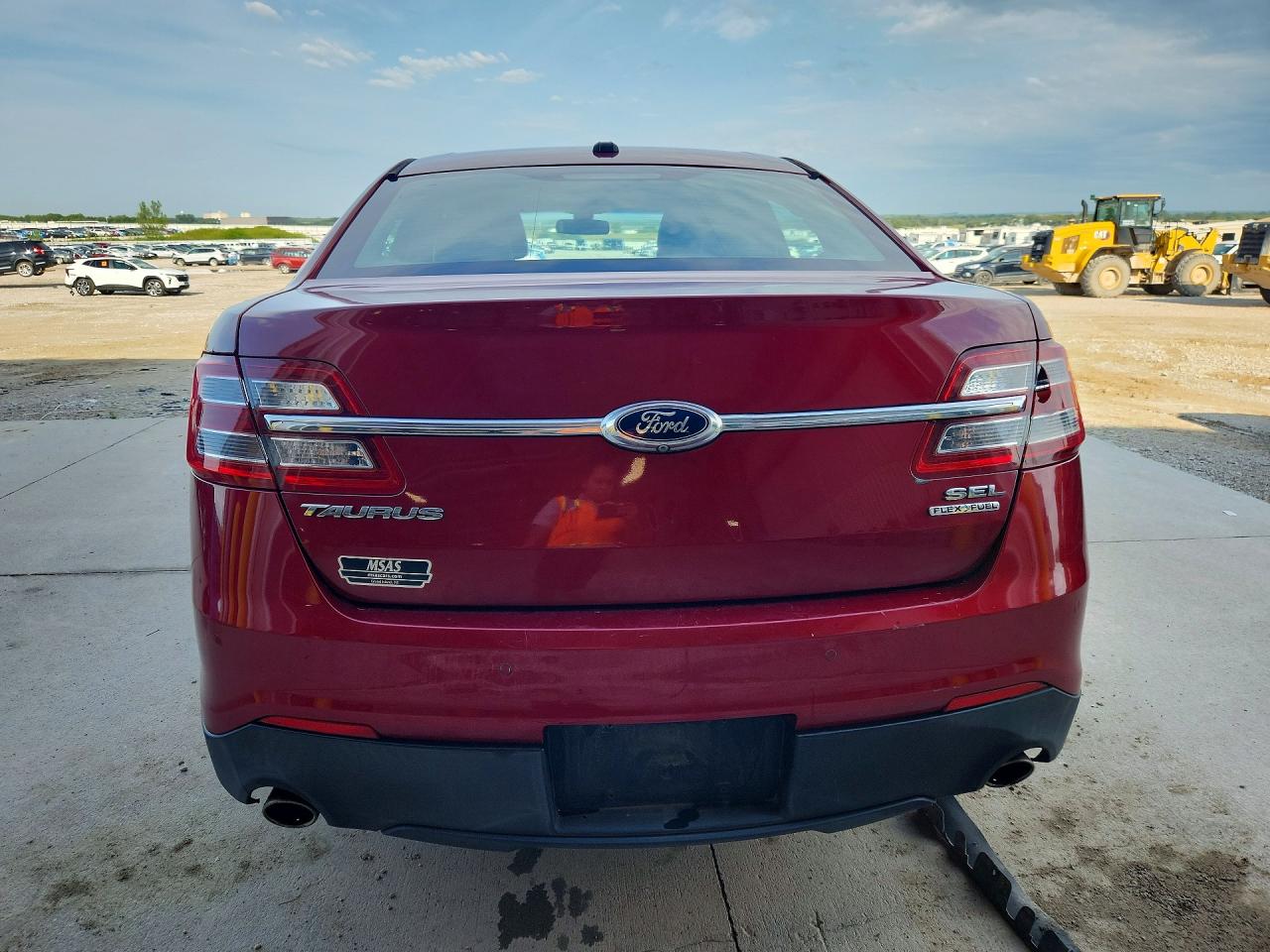 2014 Ford Taurus Sel Burgundy vin: 1FAHP2E88EG148006