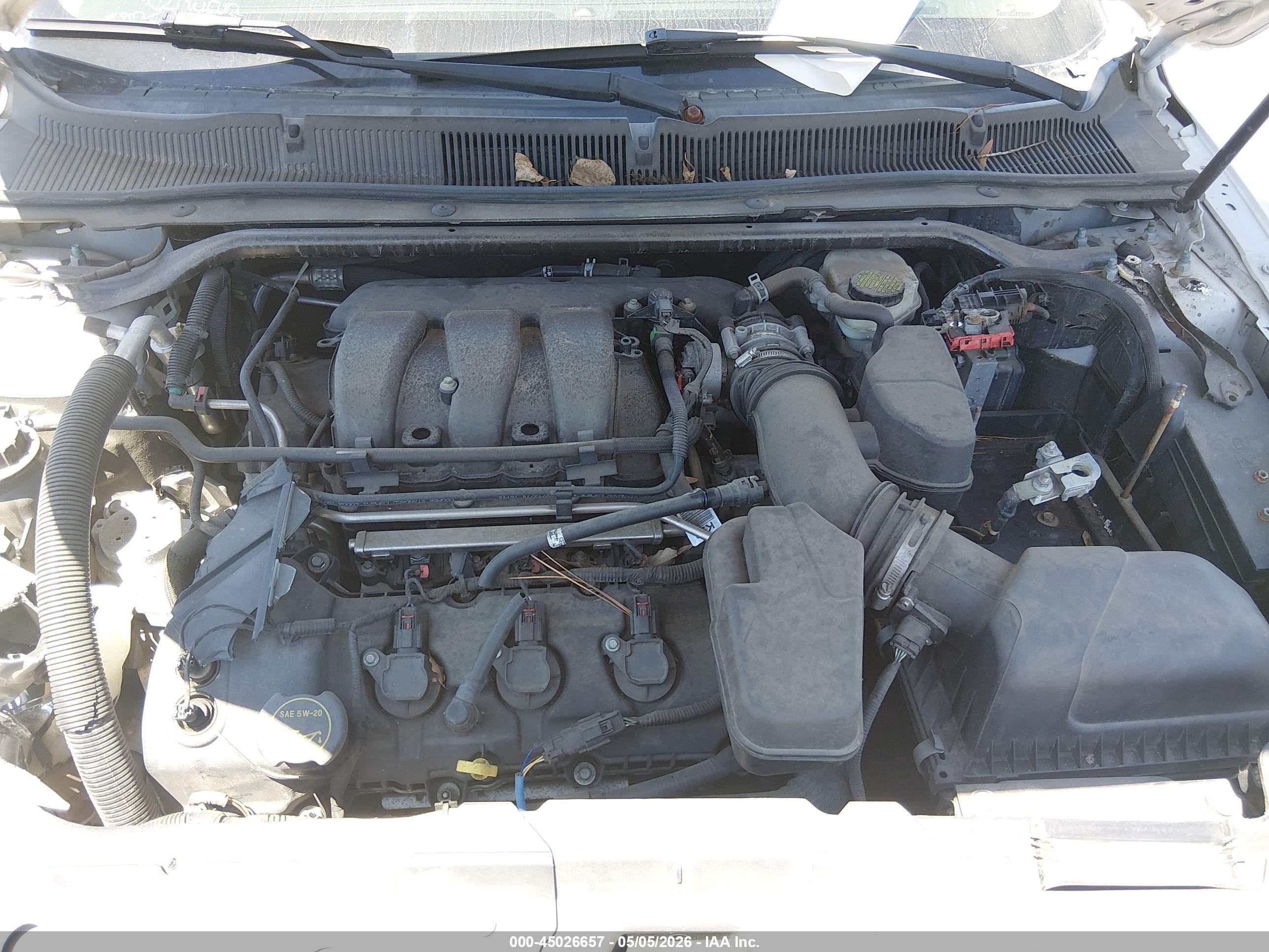 2014 Ford Taurus Sel White vin: 1FAHP2E88EG170863