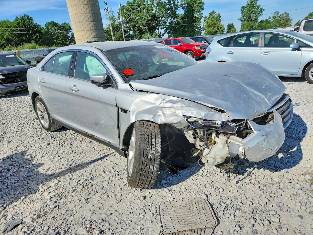 2014 Ford Taurus Sel Silver vin: 1FAHP2E88EG175741