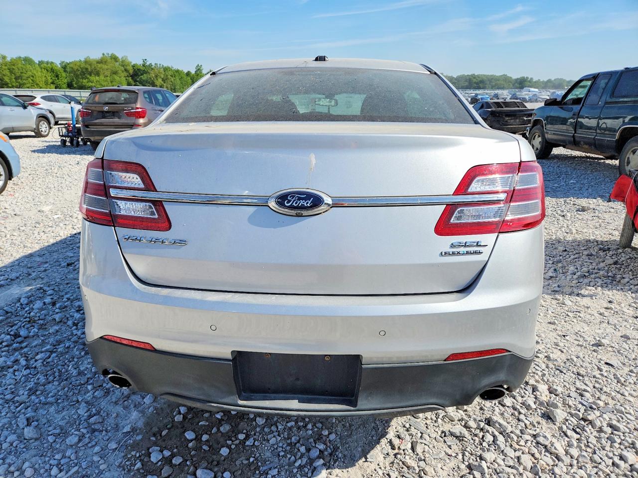 2014 Ford Taurus Sel Silver vin: 1FAHP2E88EG175741